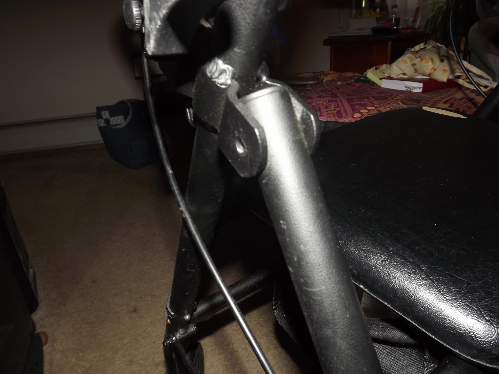 Vive Ultra Lightweight Rollator Walker with Seat - Foldable, Narrow customer photo 2