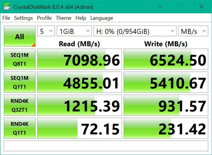 Lexar 1TB NM790 Internal NVMe SSD, 7400/6500 MB/s, M.2 2280, PCIe Gen 4x4 | Compatible w/ PS5, Gamers & Content Creators, PC & Laptops, SLC Cache, Single-Sided Design, LNM790X001T-RNNNU customer photo 2