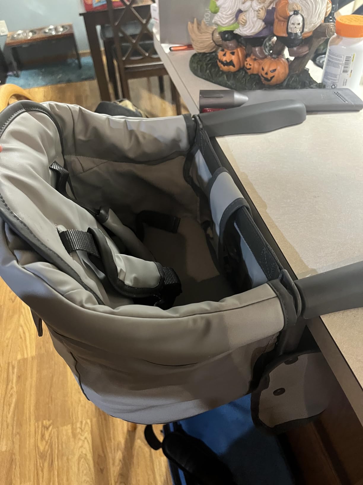 Hook-On High Chair for Table - Portable Baby Seat for Travel and Eating customer photo 2