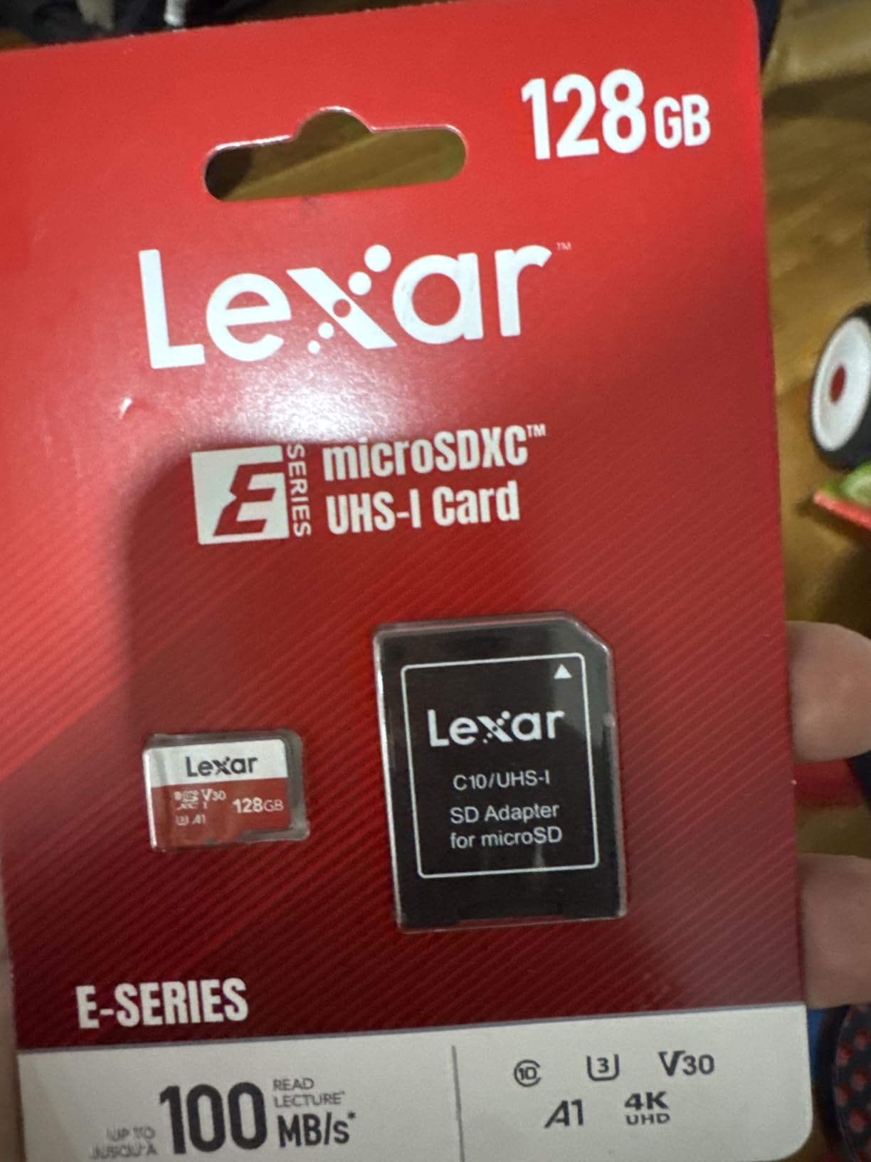 Lexar E-Series 128GB 3 PK Micro SD Card microSDXC UHS-I Flash Memory Card customer photo 2