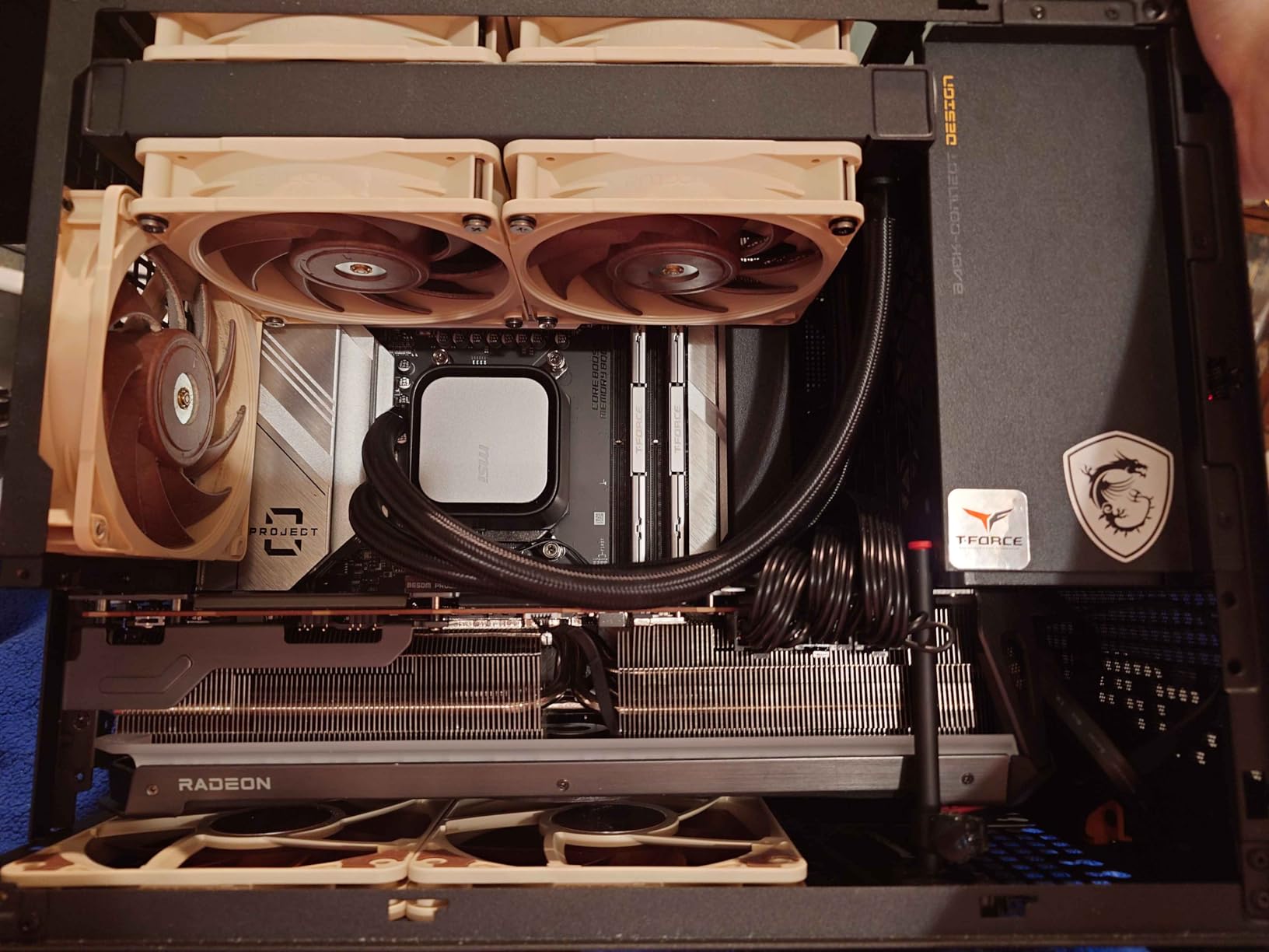 TeamGroup T-Force Vulcan DDR5 32GB (2x16GB) 6000MHz CL30 Intel XMP 3.0 & AMD EXPO Compatible - Red customer photo 1