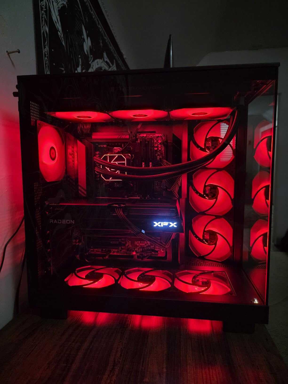 TeamGroup T-Force Vulcan DDR5 32GB (2x16GB) 6000MHz CL30 Intel XMP 3.0 & AMD EXPO Compatible - Red customer photo 2