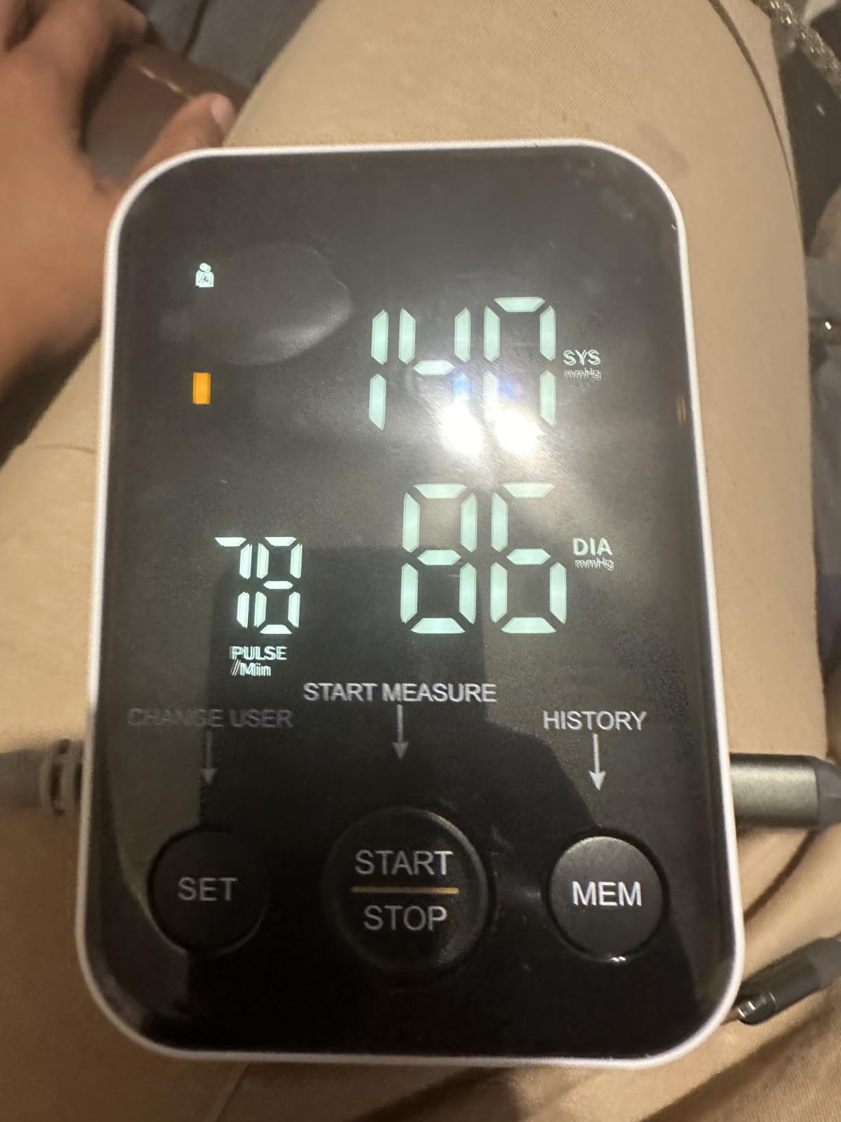 Oklar FDA Cleared Blood Pressure Monitor Upper Arm BP Machine for Home Use customer photo 2