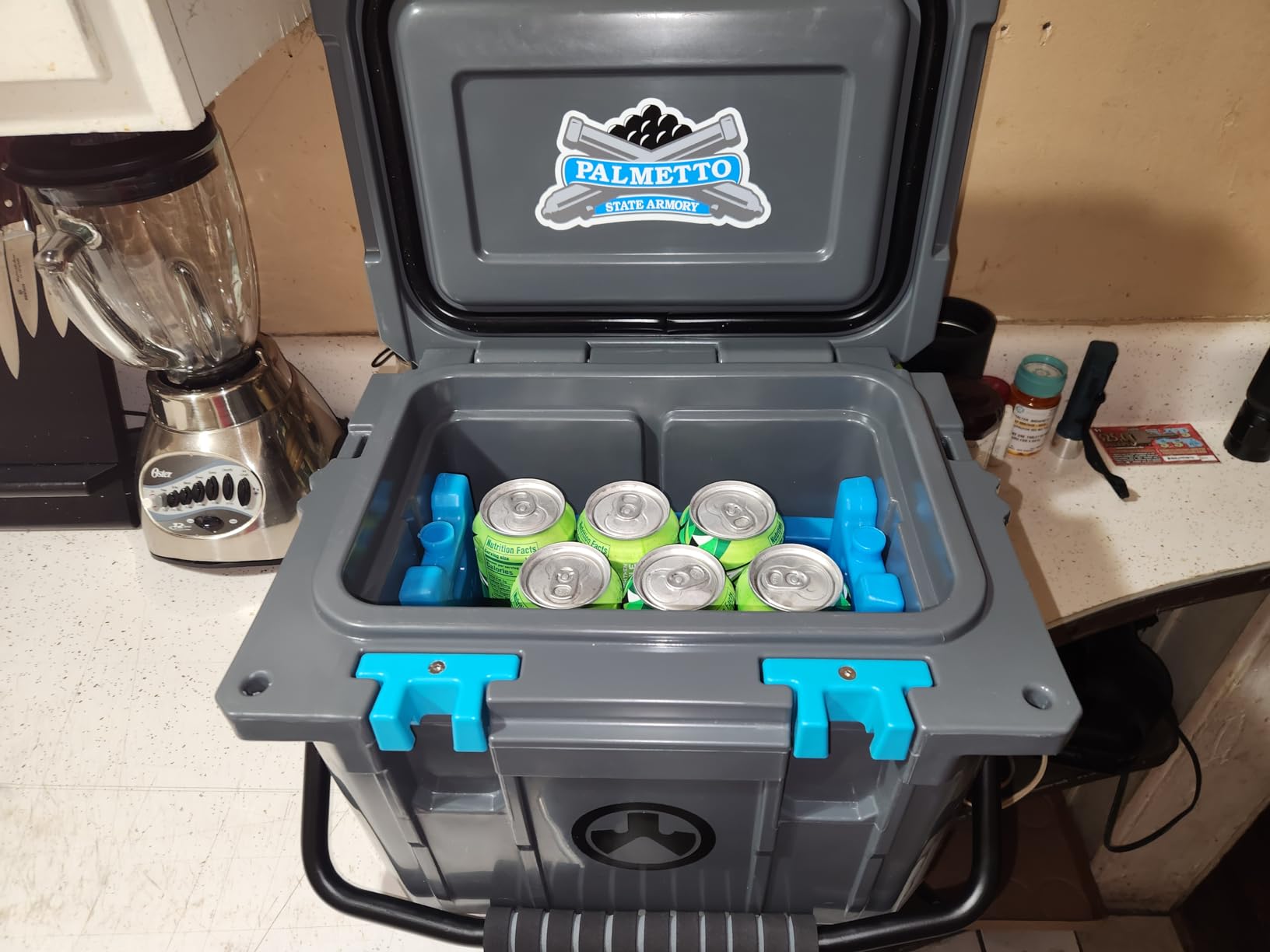 Cubix Outdoors, QuadraX 10QT Rotomolded Personal Cooler, Insulated Portable Hard Ice Chest, 3 Day Cold Retention, Lunch Box customer photo 2
