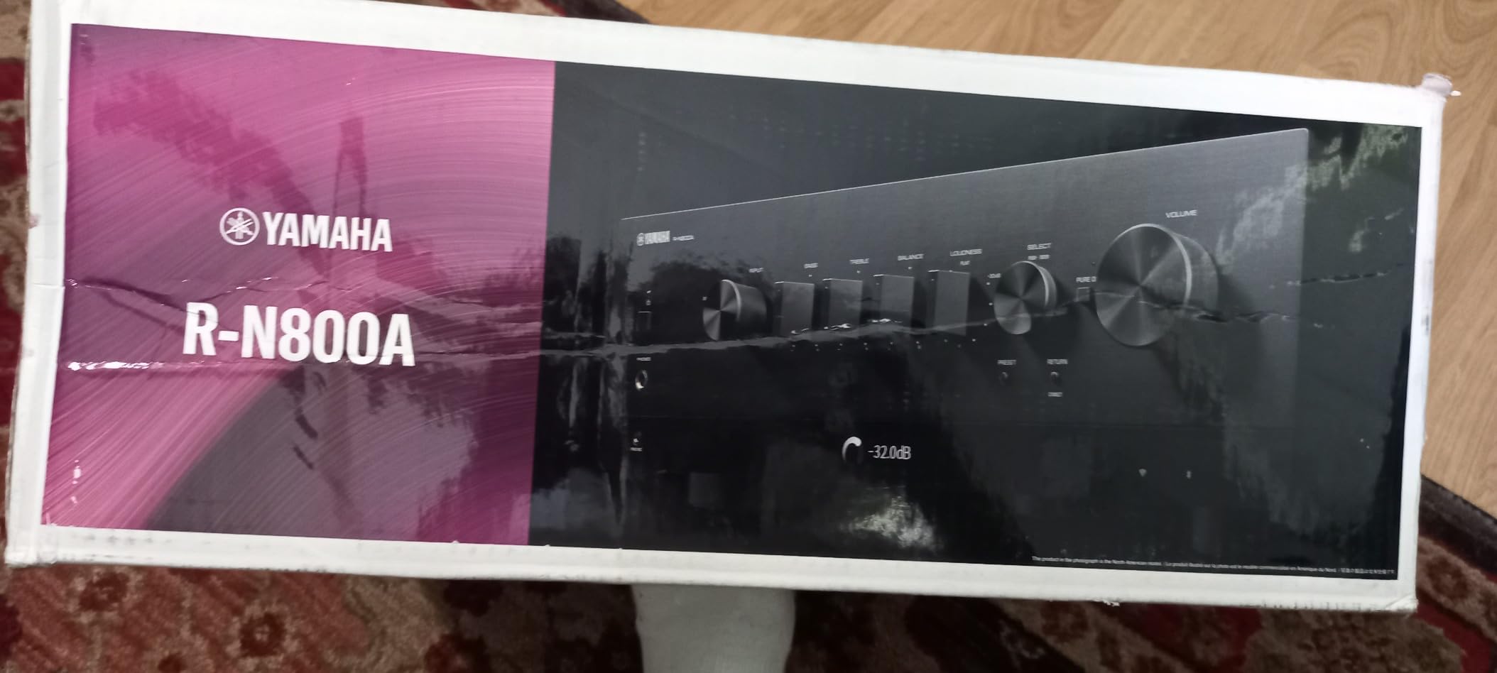 Yamaha R-N800A Network Receiver with Phono and Built-in DAC, Silver customer photo 2