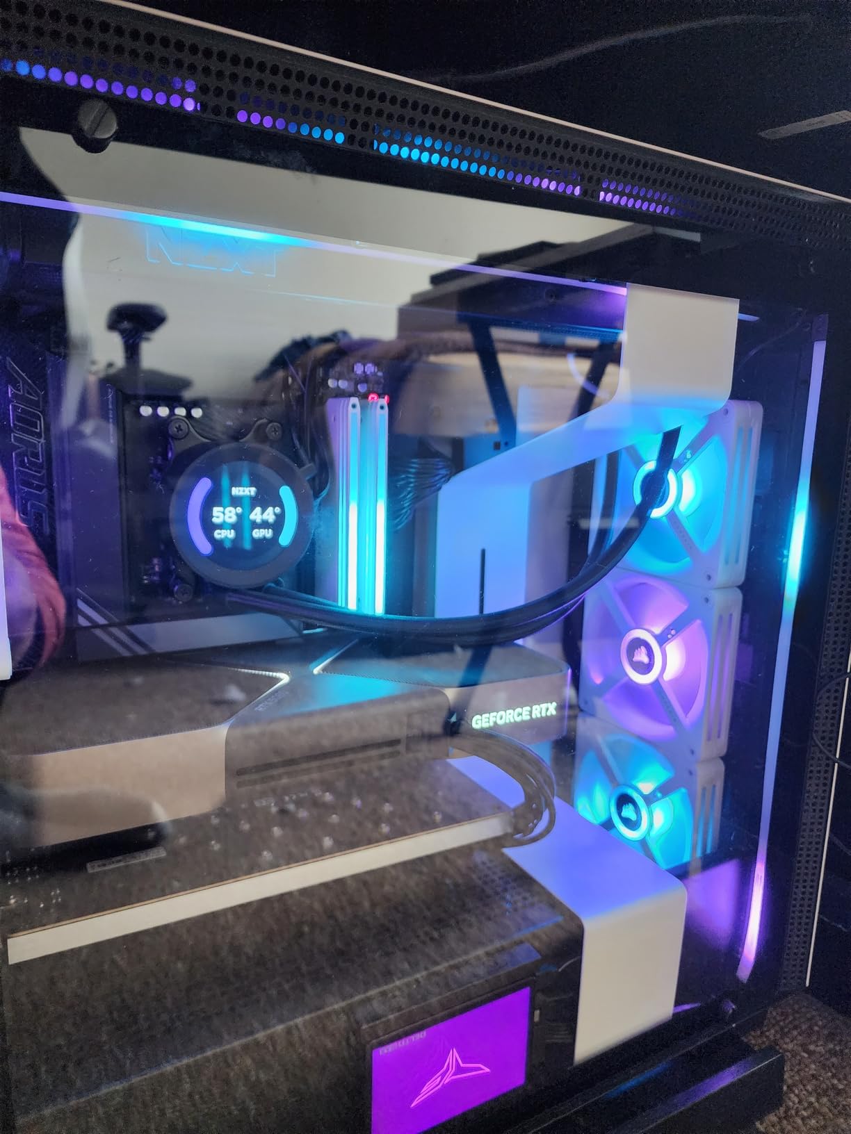 CORSAIR Dominator Titanium RGB DDR5 RAM 64GB (2x32GB) DDR5 6000MHz CL30 Intel XMP iCUE Compatible Computer Memory - White (CMP64GX5M2B6000C30W) customer photo 1