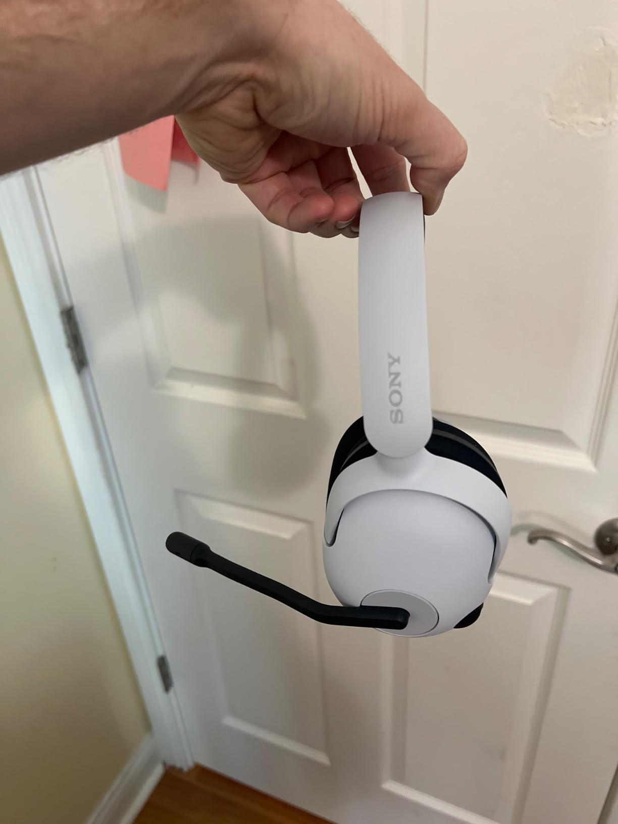 Sony INZONE H5 Wireless Over-Ear Gaming Headset PS5 Headphones, White customer photo 1