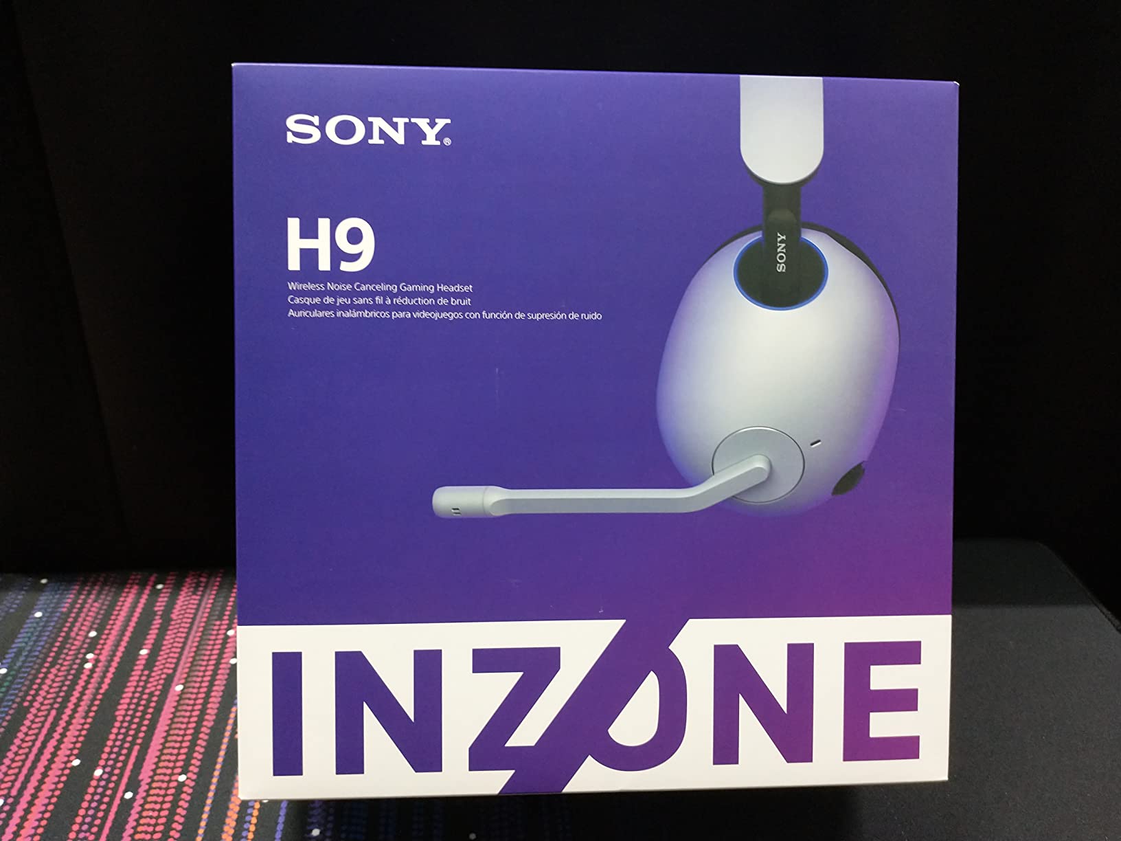 Sony INZONE H9 Wireless Over-Ear Noise Cancelling Gaming Headset, Black | 2.4GHz Wireless, Perfect for PlayStation 5, for PC/PS5/Switch/Mobile, 32 Hr Battery, 360 Spatial Sound, Discord Certified customer photo 2