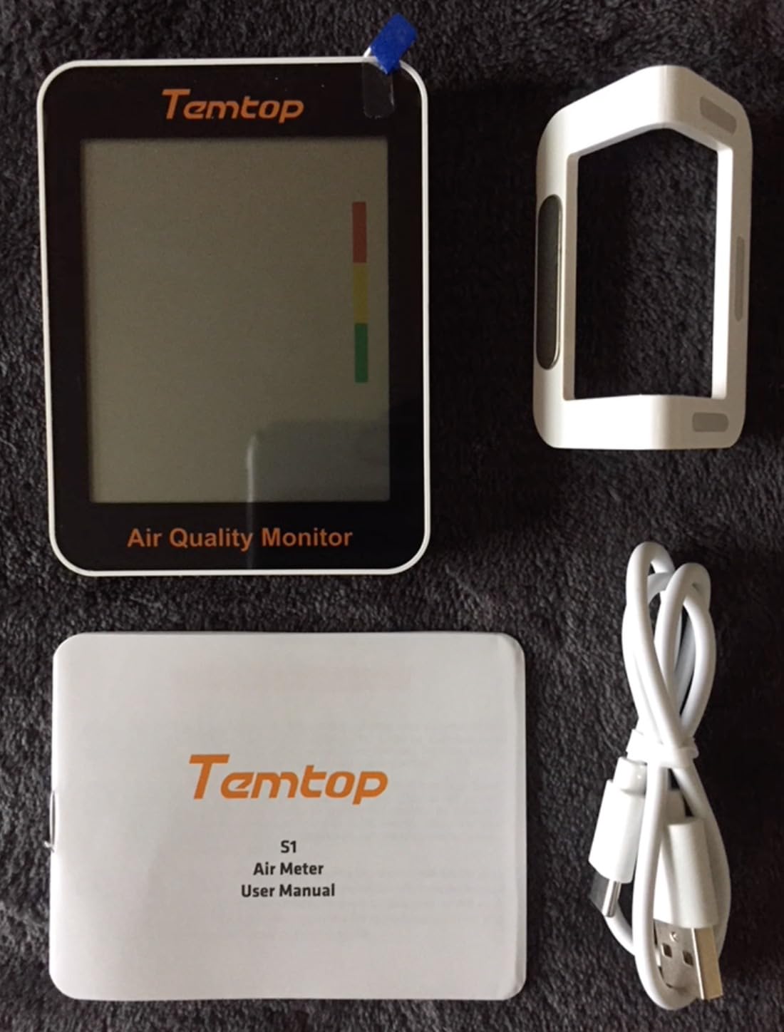 Temtop S1 PM2.5 Air Quality Monitor & Indoor Thermometer customer photo 1