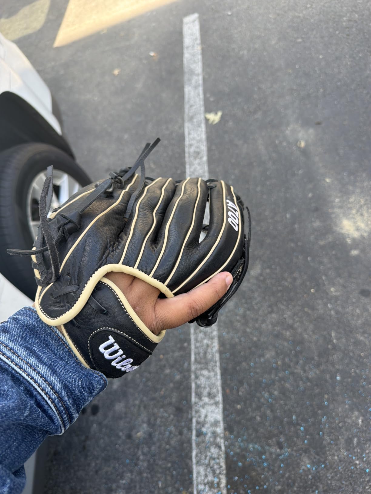 Wilson | A700 | Baseball Gloves + Mitts | Right + Left Hand Throw | Multiple Styles customer photo 2