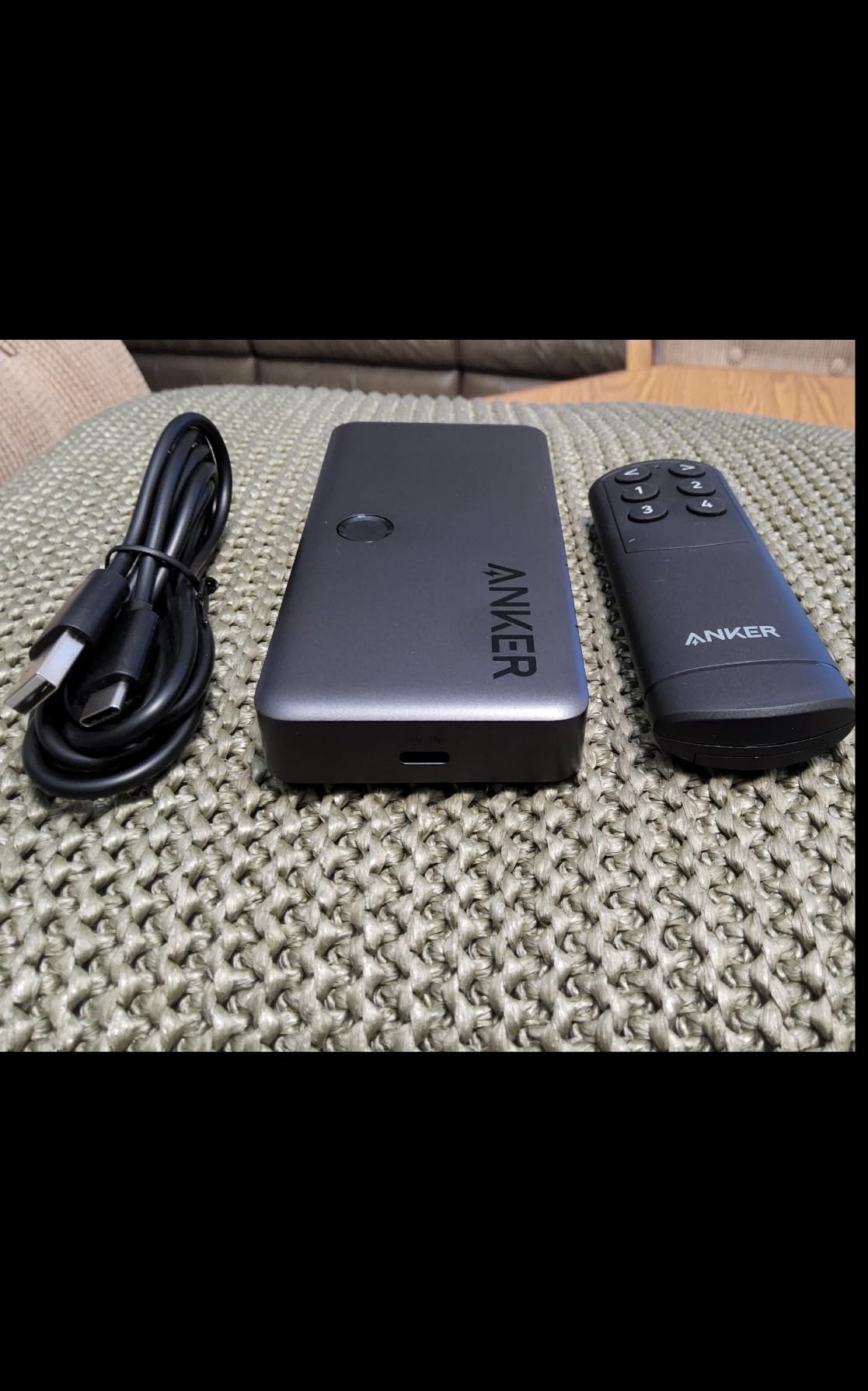 Anker HDMI Switch, 4 in 1 Out 4K@60Hz HDMI Switcher with Remote Selector customer photo 1