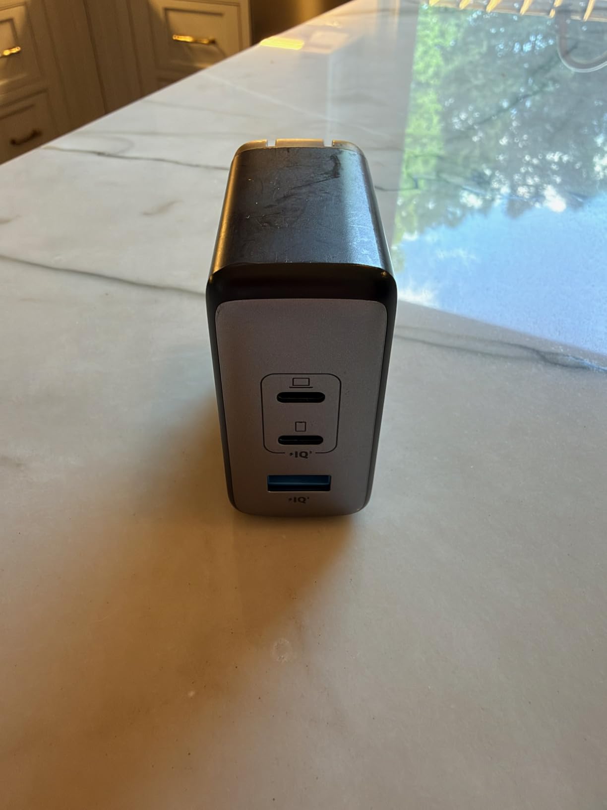 Anker Nano 100W MacBook Charger, 3-Port Fast Compact GaN USB Charger Block customer photo 1