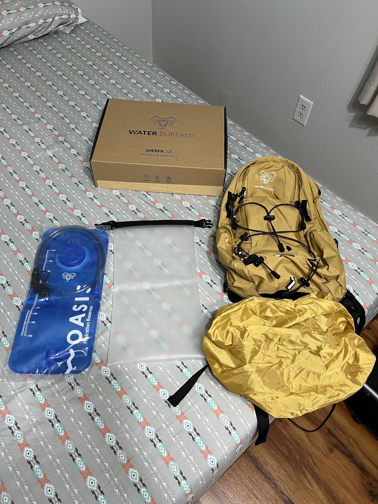 Water Buffalo Sherpa 22L Hiking Hydration Backpack, 2L Bladder customer photo 1