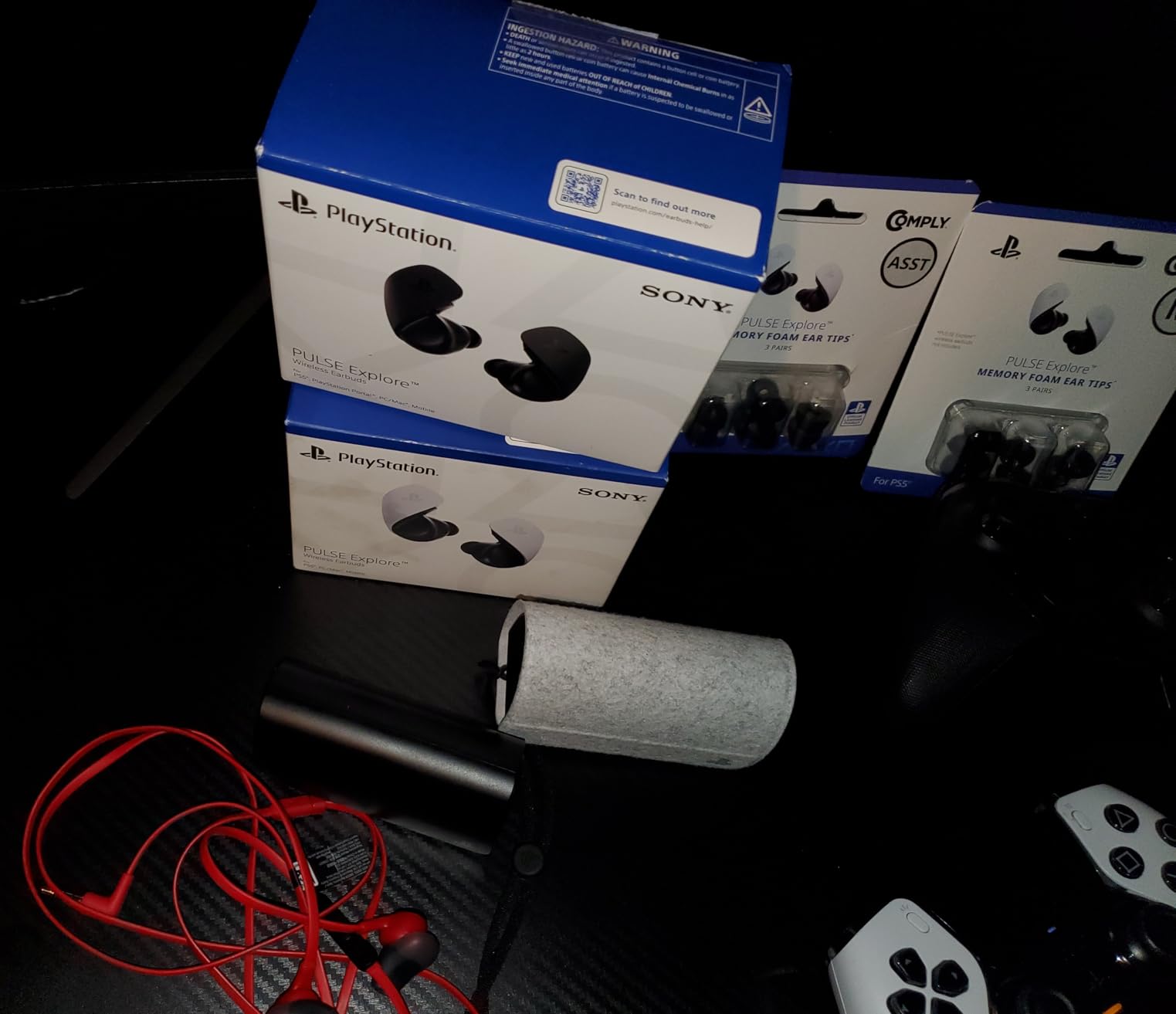 PULSE Explore Wireless Earbuds | Planar Magnetic Drivers, PlayStation Link, Bluetooth, Works with PS5 customer photo 1