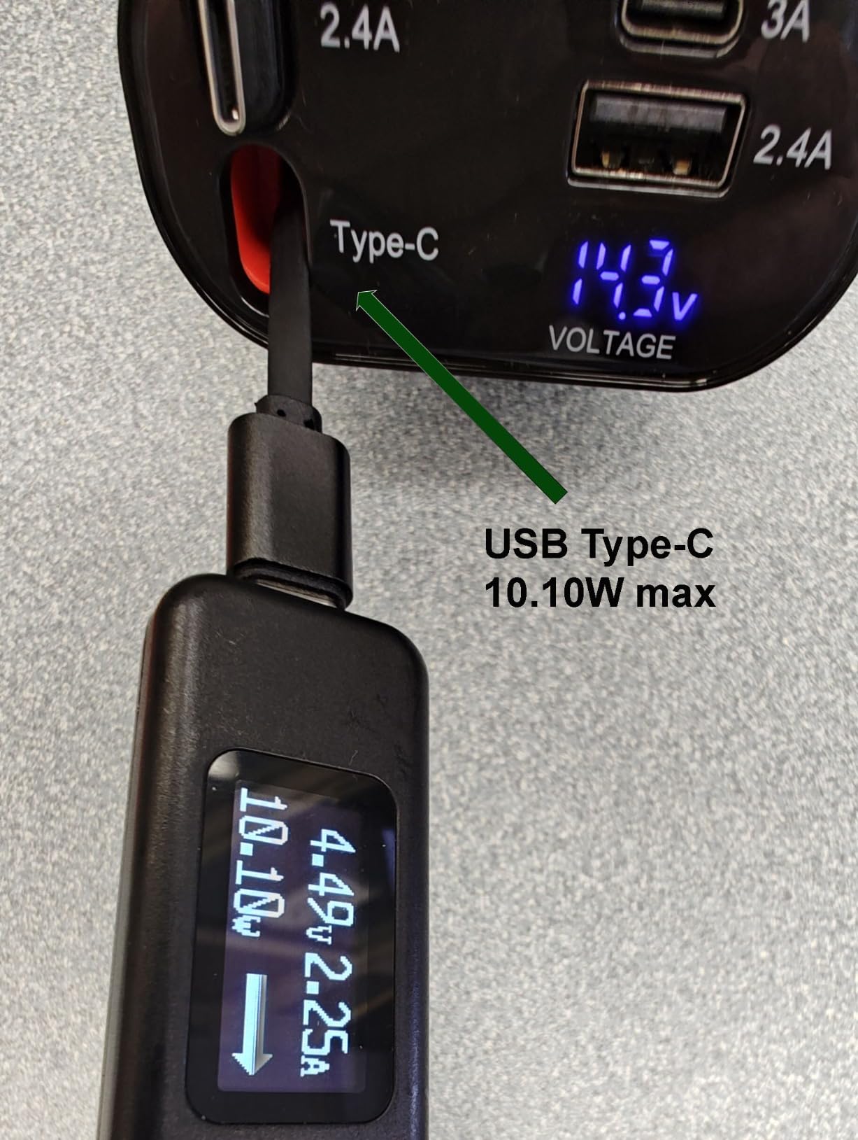 SUPERONE Retractable USB C Car Charger, 69W 4-in-1 Fast Charging Adapter customer photo 1