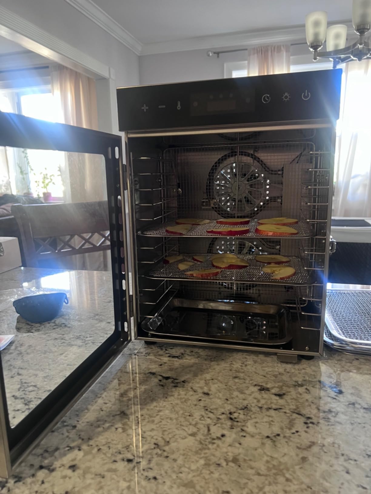 HOPERAN 12 Tray Food Dehydrator Machine for Jerky, Fruit, Herb & Dog Treats customer photo 1