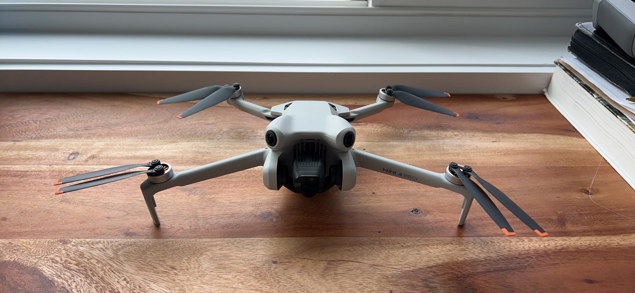 DJI Mini 4 Pro, Folding Mini-Drone with 4K HDR Video Camera for Adults, Under 0.549 lbs/249 g, 34 Mins Flight Time, 20 km Max Video Transmission Distance, Omnidirectional Vision Sensing (DJI RC 2) customer photo 2