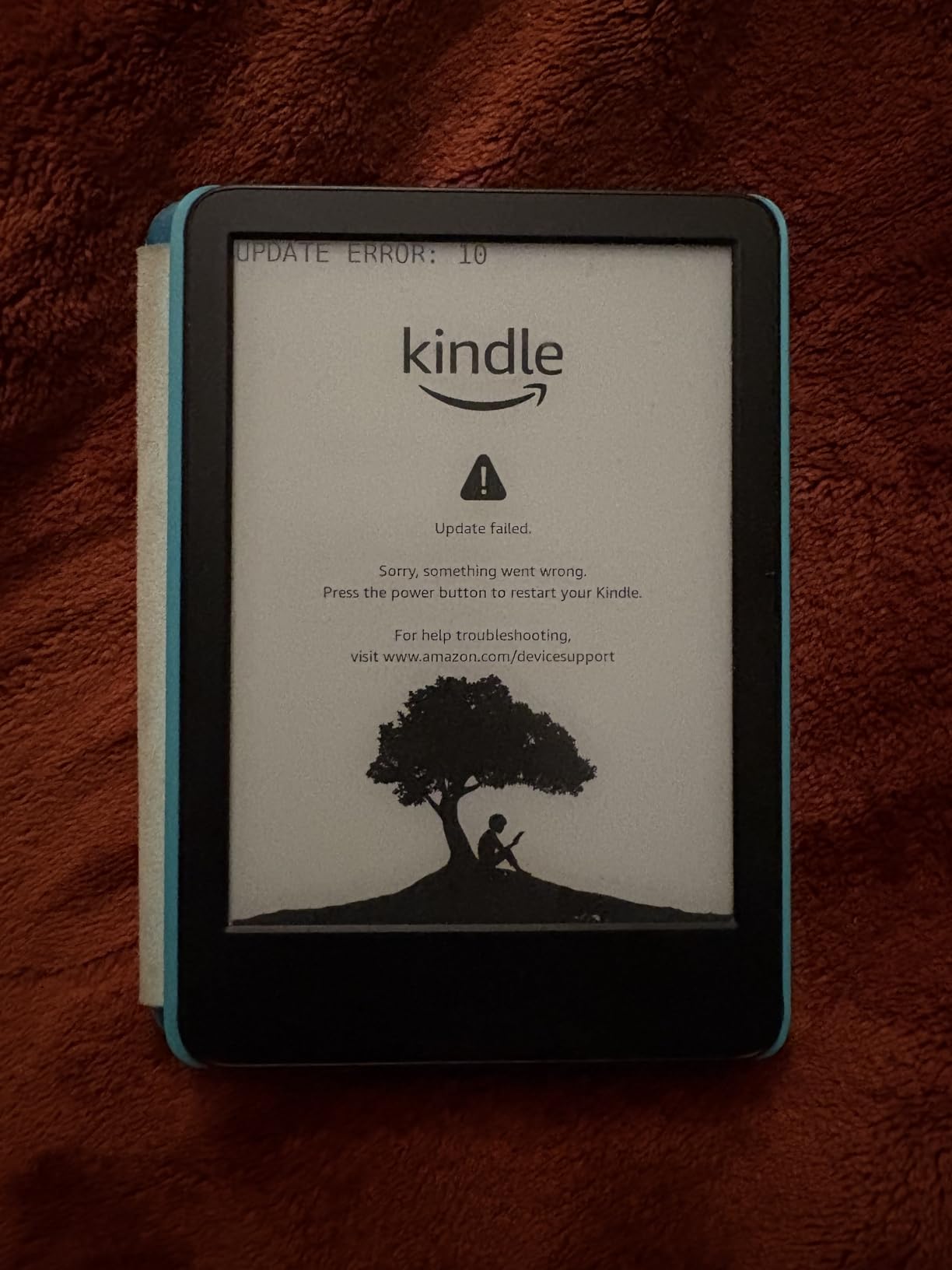 Kindle Kids 16GB (newest model) - If it breaks, we will replace it, includes ad-free books and cover, with glare-free display, faster page turns - Ocean Explorer customer photo 2