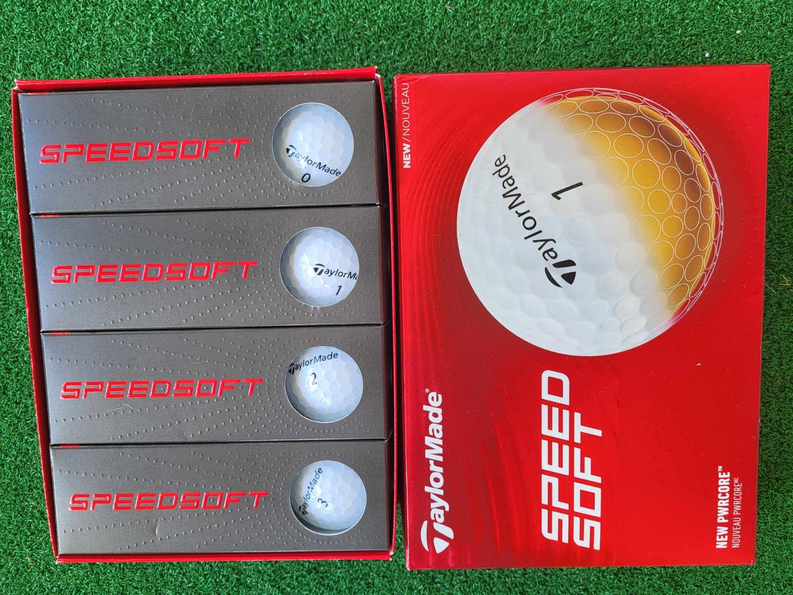 TaylorMade SpeedSoft Golf Balls, Maximum Distance with Ultra-Soft Feel, Perfect for Off the Tee and Around the Green customer photo 2