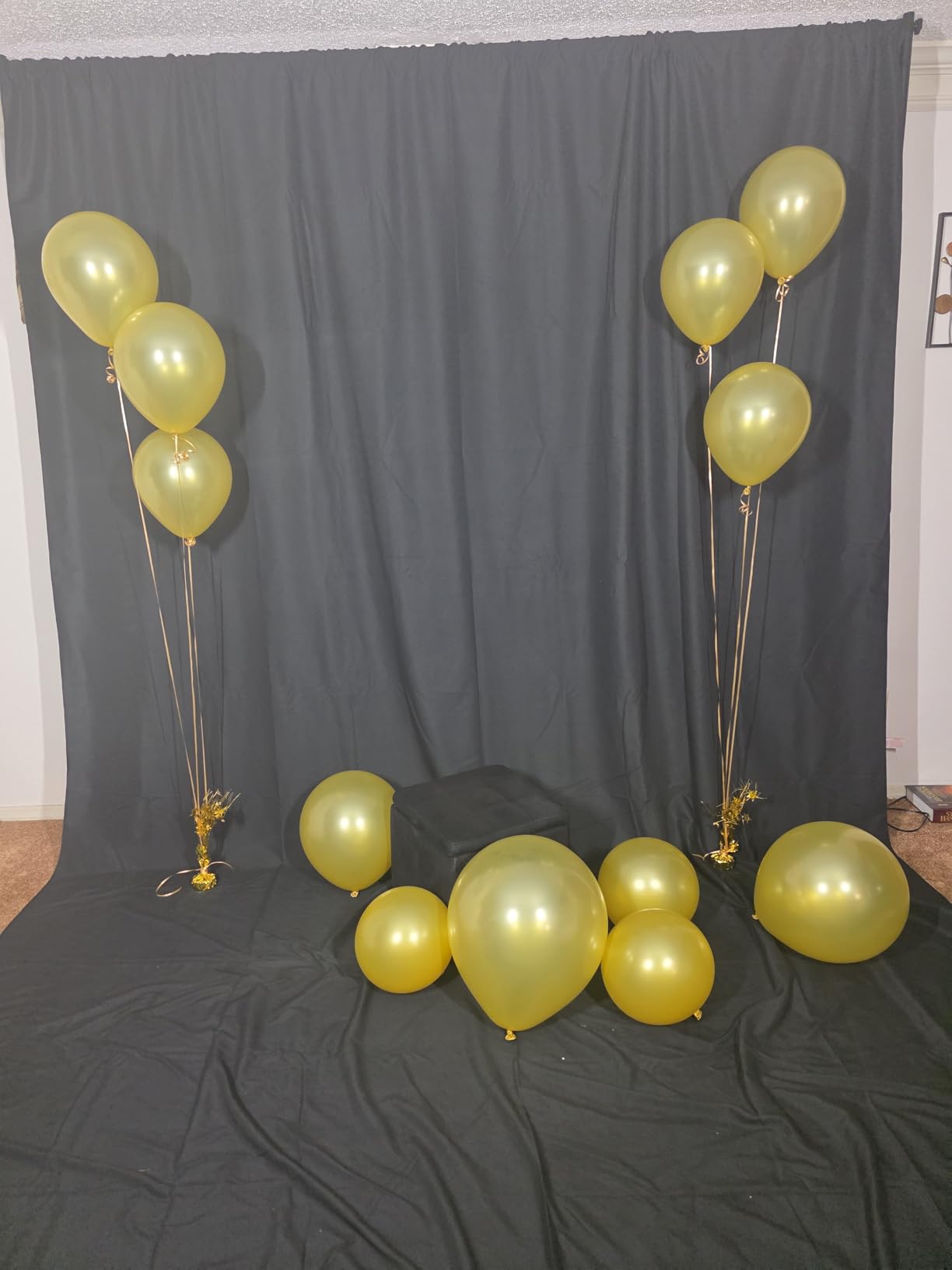 Green Backdrop - 10 x 20 ft, Green Screen for Photography & Video Recording, High Density Polyester Fabric customer photo 2