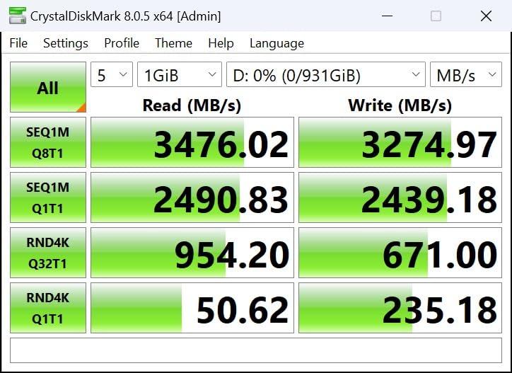Patriot Viper VP4000 Mini 500GB PCIe Gen4 x4 M.2 2230 SSD customer photo 1