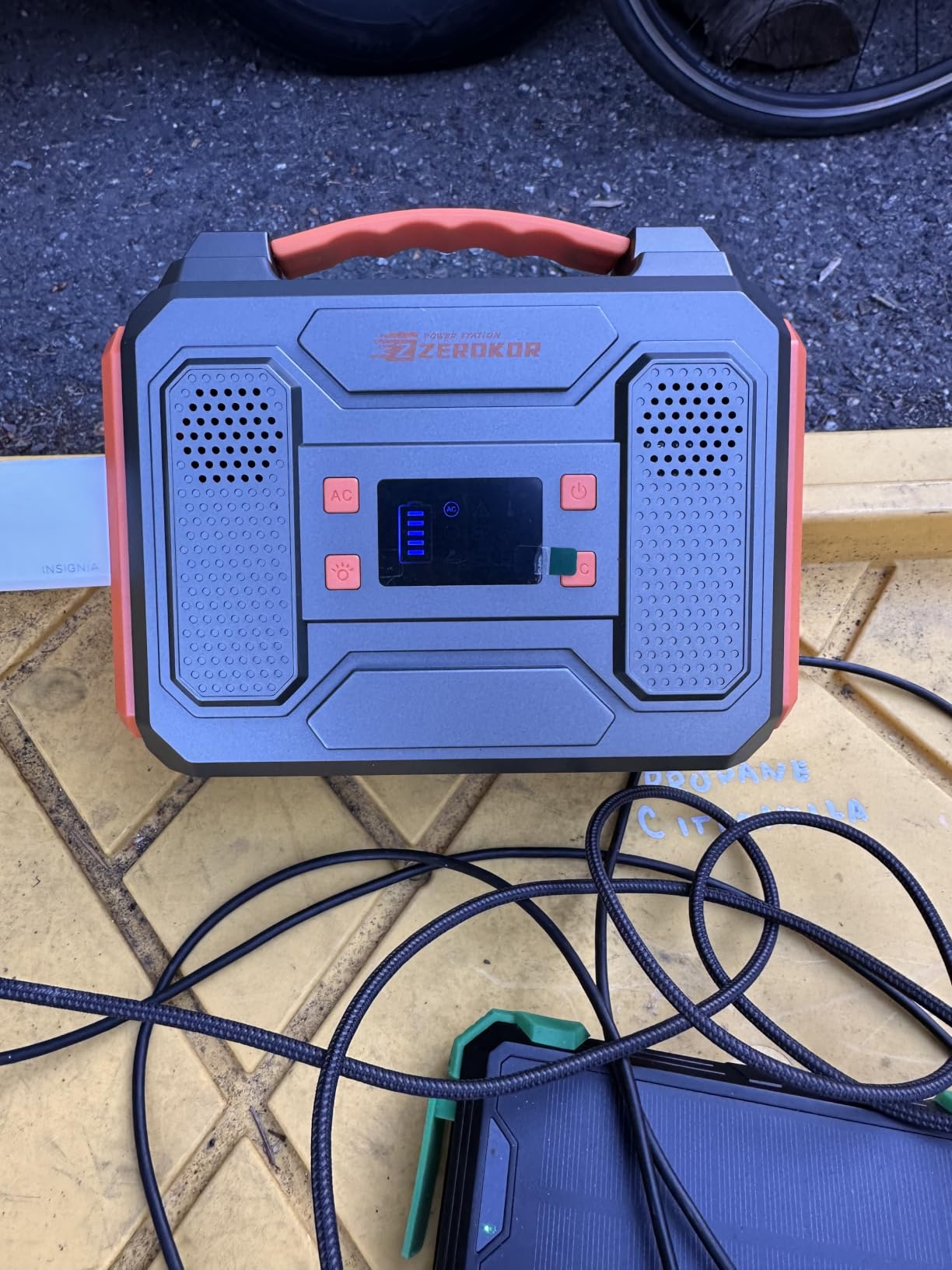 Portable Power Station 300W,110V Solar Generator 280Wh(without Solar Panel) customer photo 2