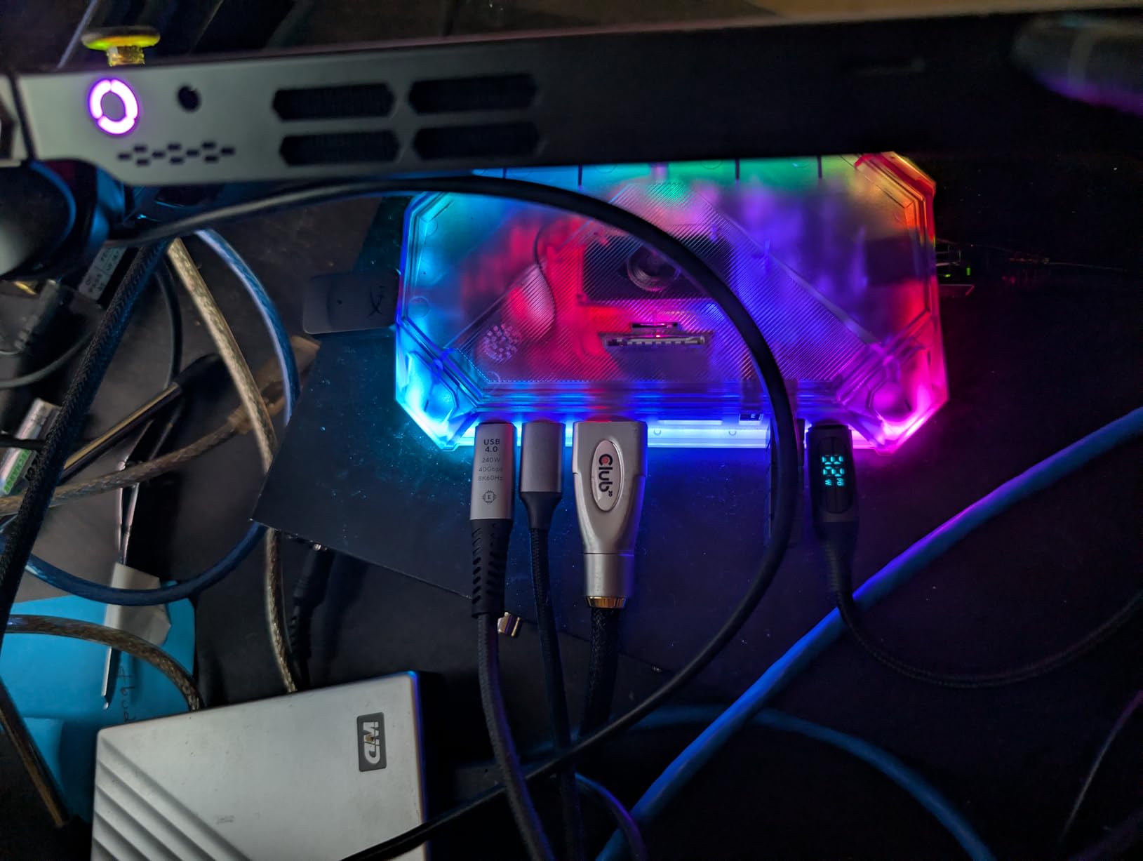 JSAUX 12-in-1 RGB Docking Station for Steam Deck/ROG Ally/Legion Go-HB1201S customer photo 1
