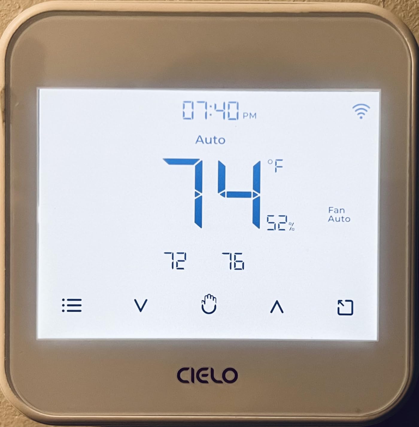 Cielo Smart Thermostat Eco for Central HVAC, Energy Star Certified (Black) customer photo 1