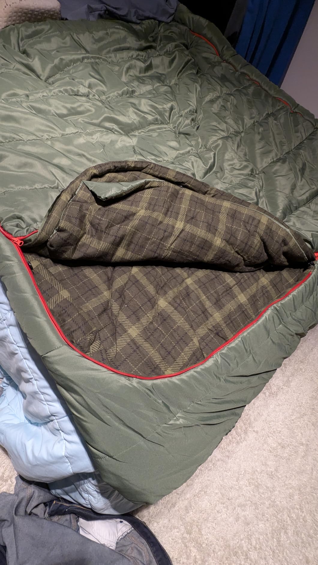 Naturehike Double Sleeping Bag for Adults with Pillows for Couples & Family customer photo 2
