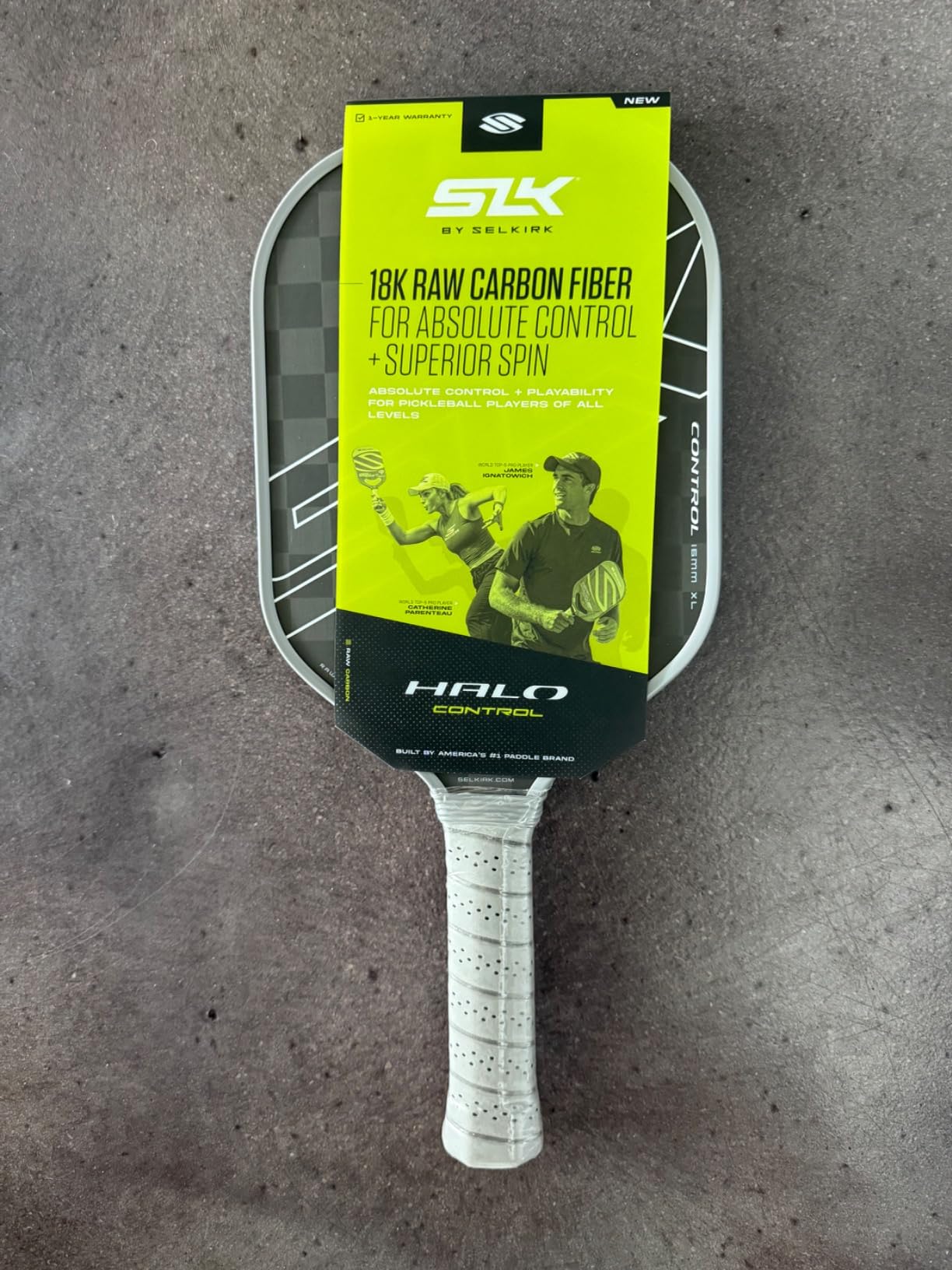 Selkirk Sport SLK Halo Pickleball Paddles | T700 Raw Carbon Fiber Paddle customer photo 2