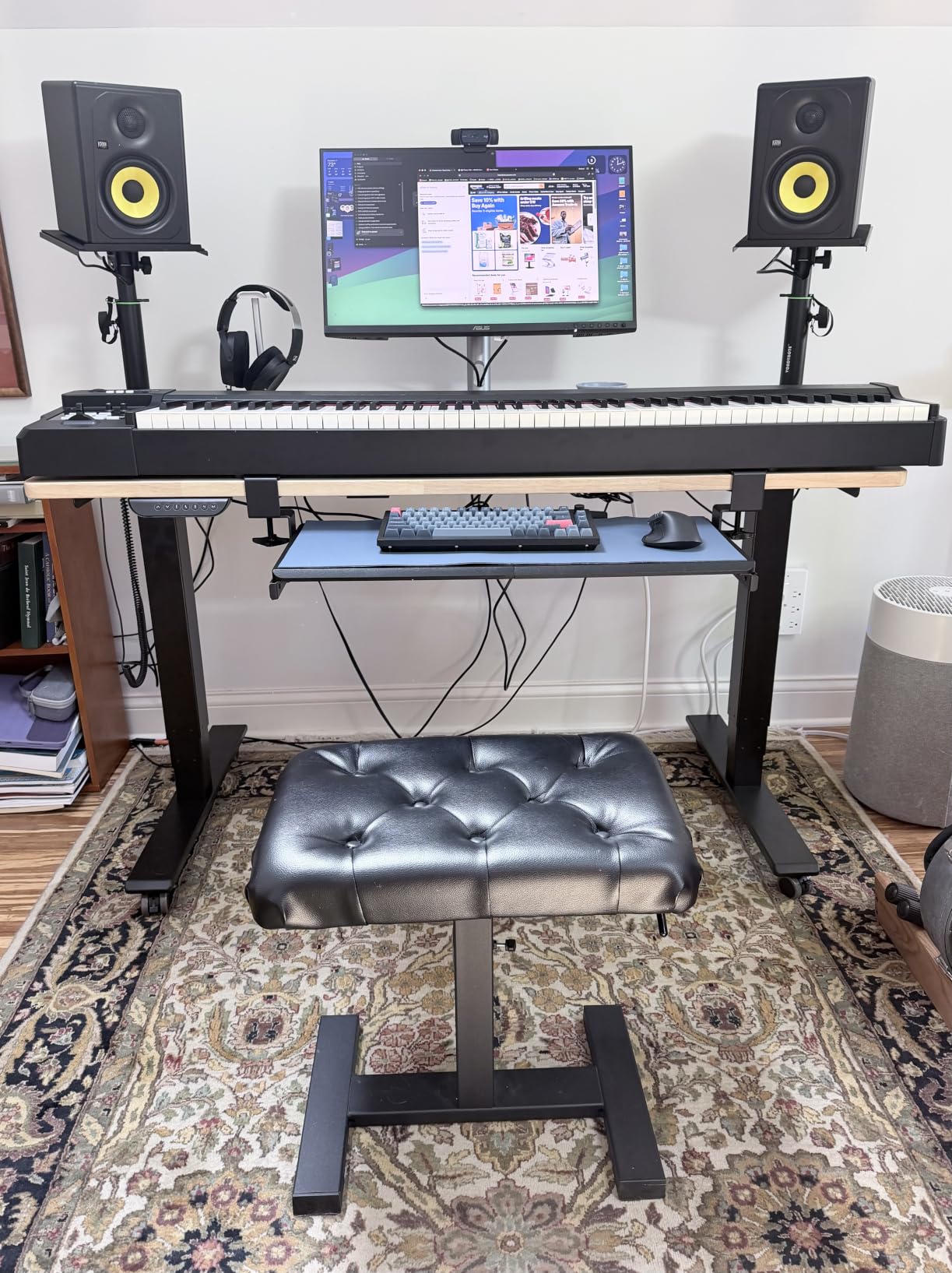 FLEXISPOT E6 MAX Dual Motor 3-Stage Electric Standing Desk, 55 x 28 customer photo 1