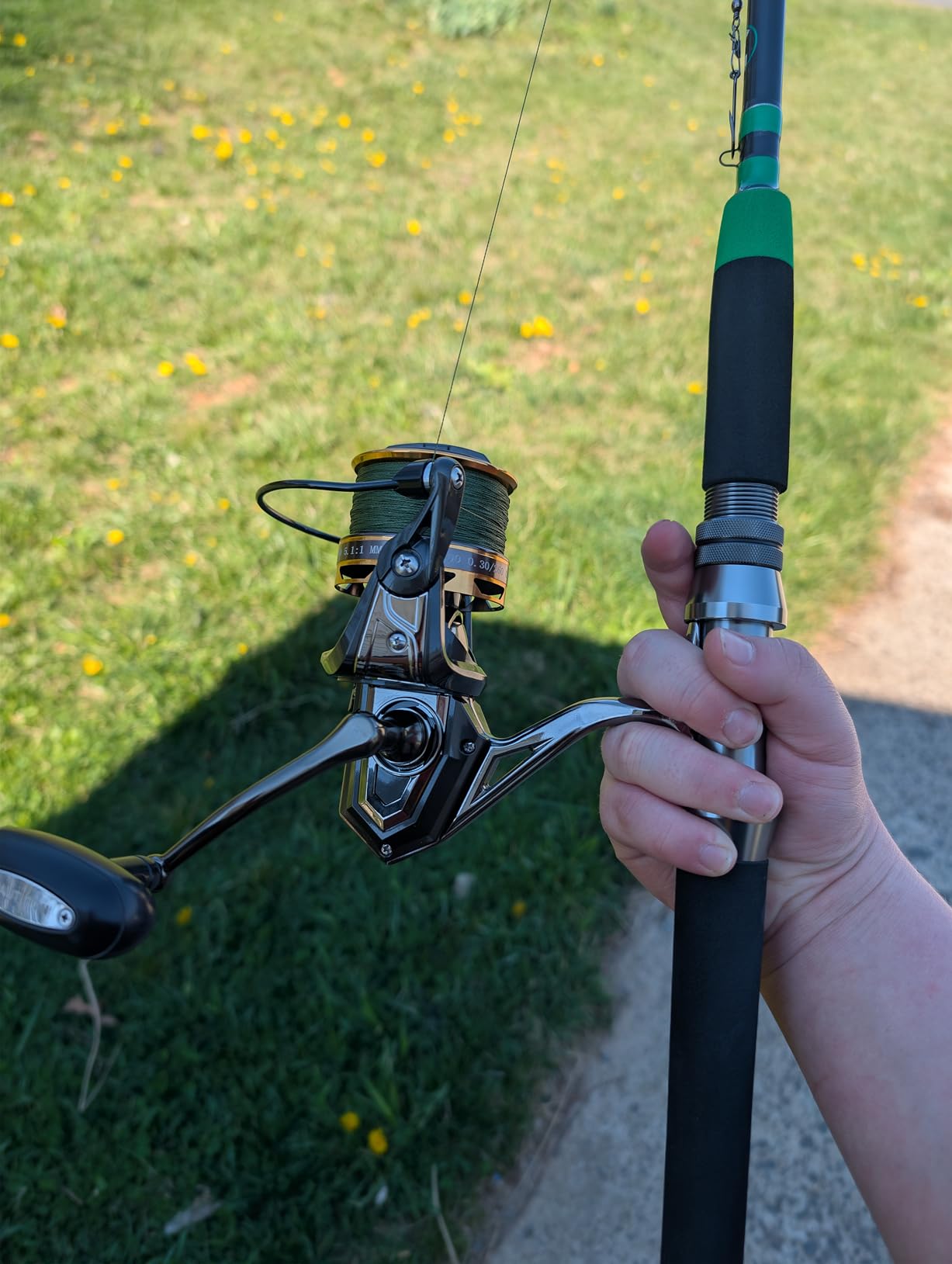 Big Game Surf Spinning Fishing Reel, 44Lbs Max Drag Saltwater Fishing Reels customer photo 1