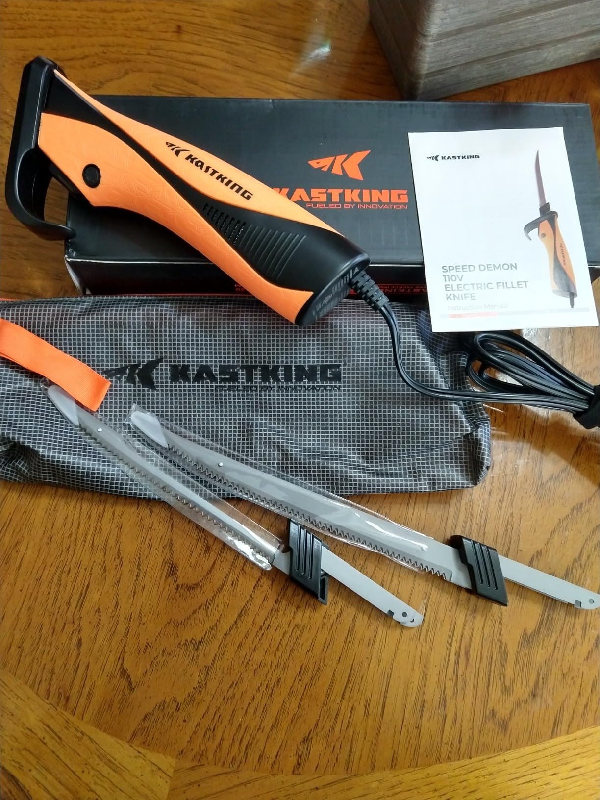 KastKing Speed Demon 110v Electric Fillet Knife for Fish customer photo 2
