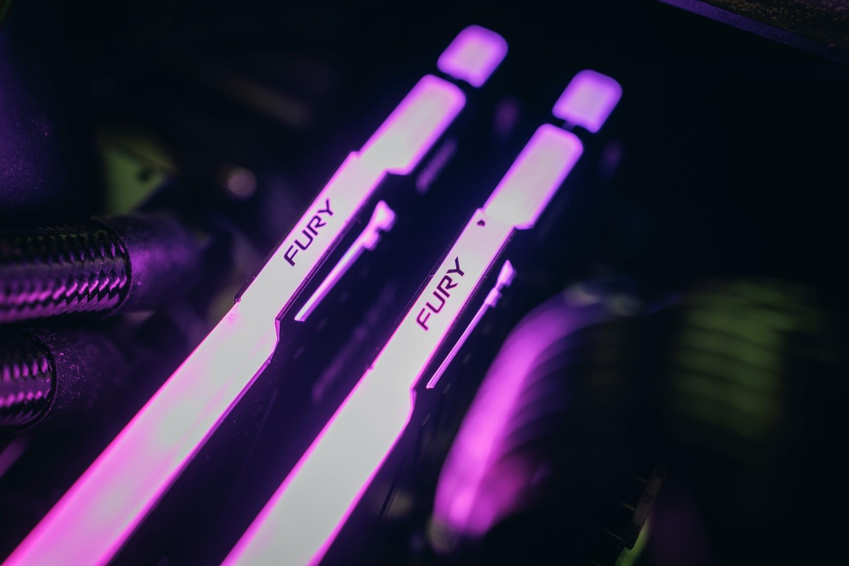 Kingston FURY Beast RGB 64GB (2x32GB) 6400MT/s DDR5 CL32 Desktop Memory | AMD EXPO | Kit of 2 | KF564C32BBEAK2-64 customer photo 1