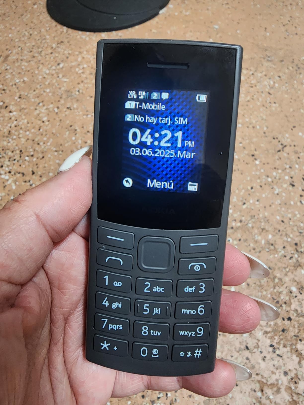 Nokia 105 4G | Dual SIM | GSM Unlocked Mobile Phone | Volte | Charcoal | International Version | Not AT&T/Cricket/Verizon Compatible customer photo 2