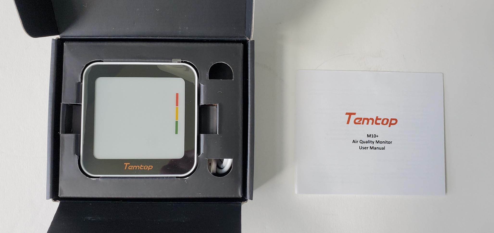 Temtop M10+ 6-in-1 CO2 Meter & Indoor Air Quality Monitor customer photo 1