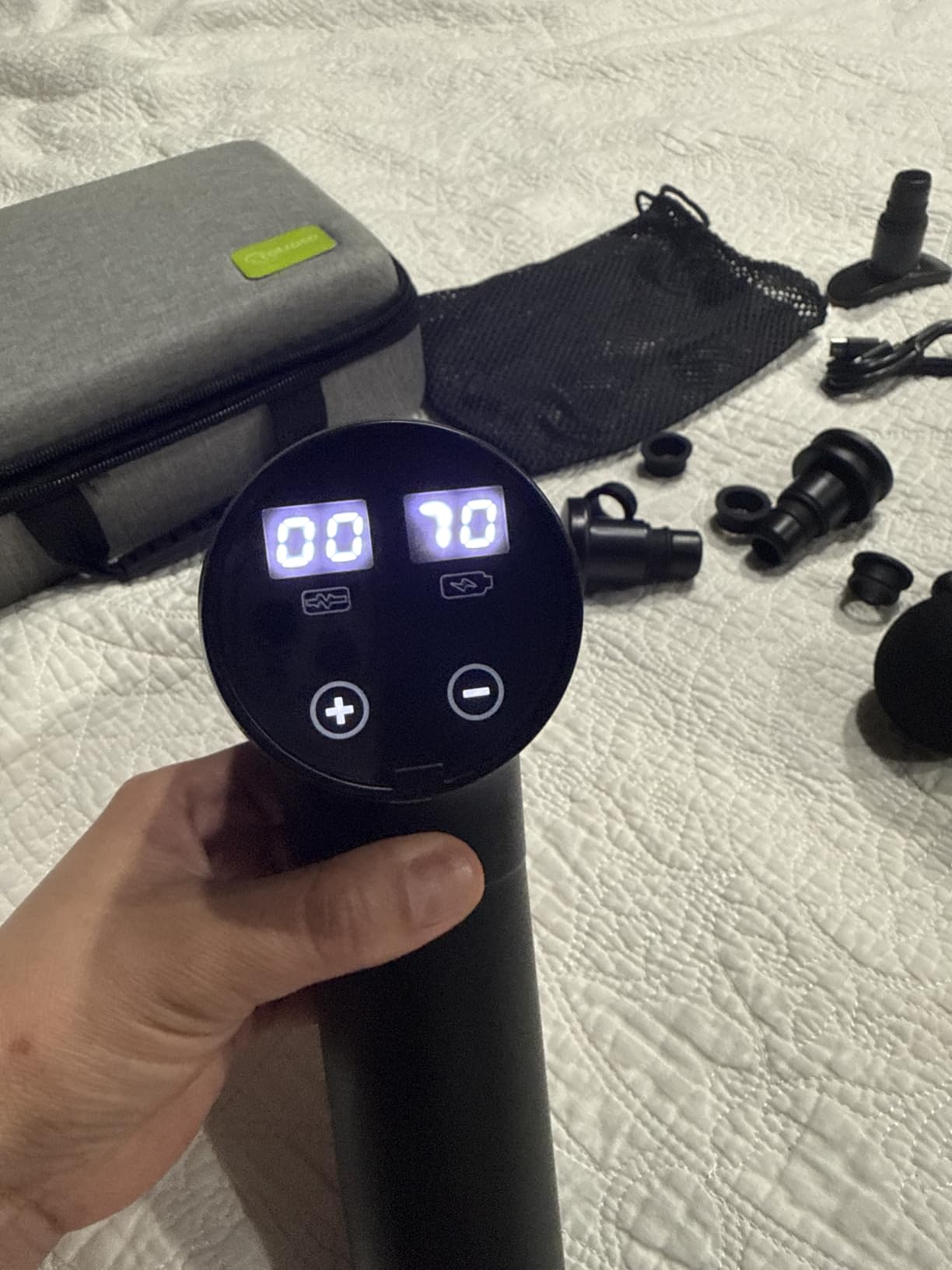 cotsoco Massage Gun Deep Tissue, Muscle Massager, Gifts for Men Women customer photo 1