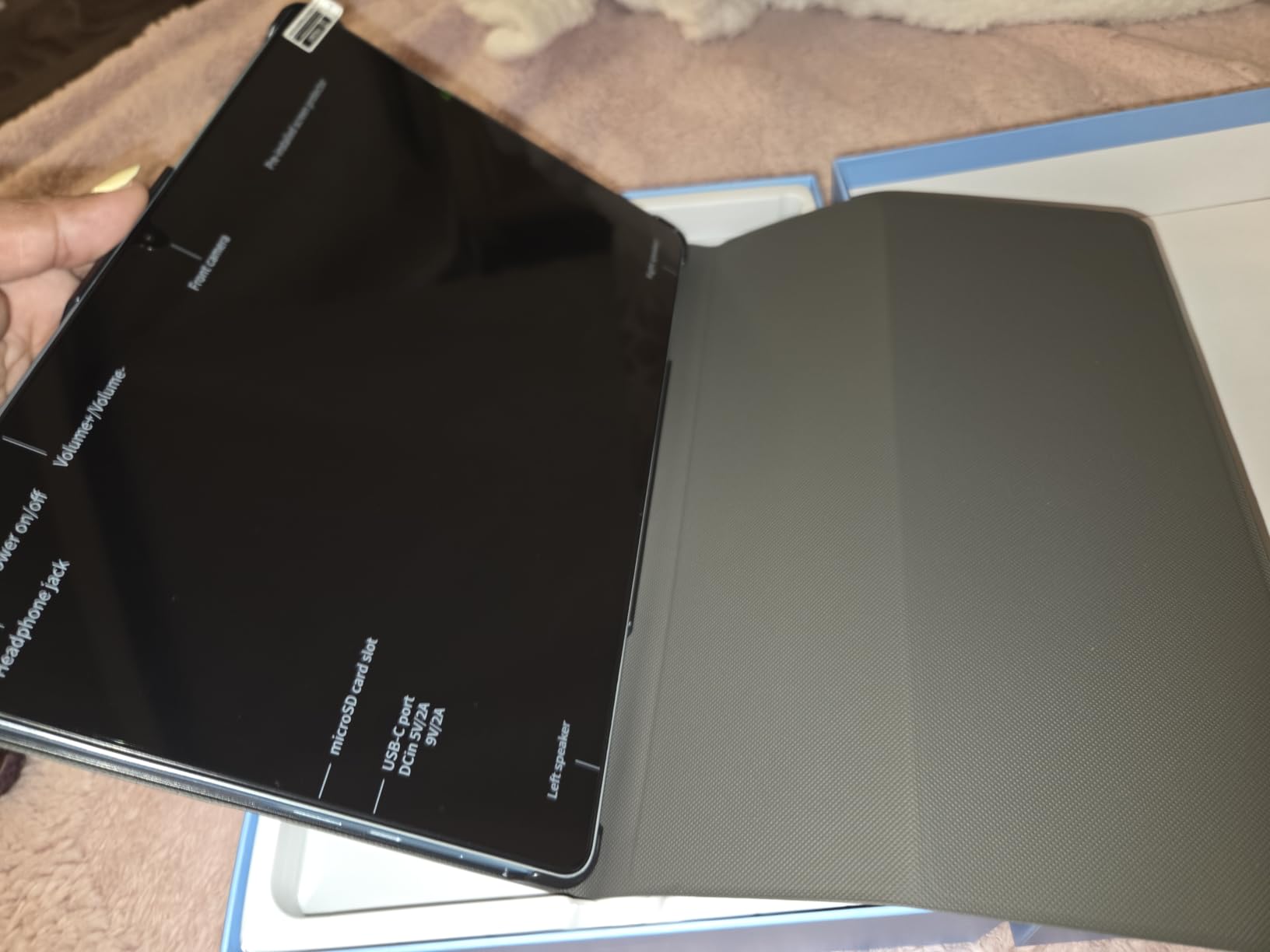 11 Inch Android 16 Tablet, Octa Core, 28GB RAM 128GB ROM 1TB Expand, Blue customer photo 2