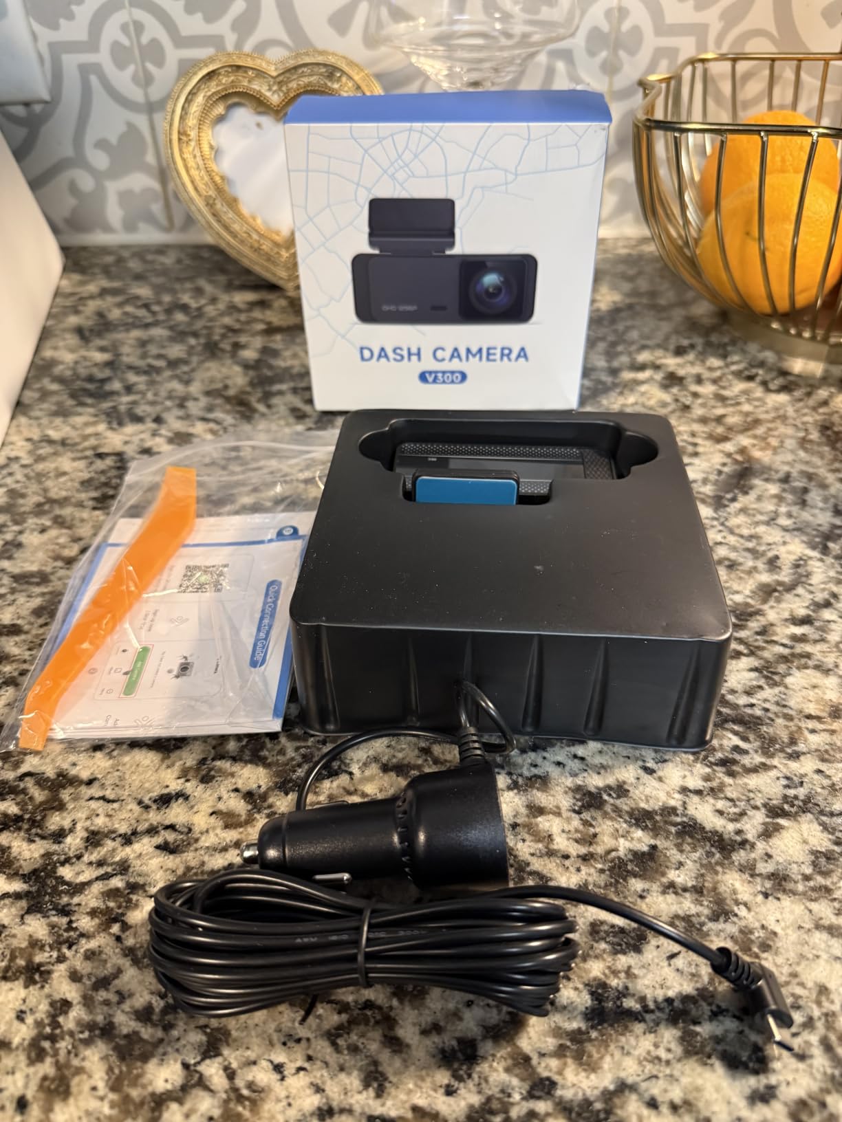 Veement 1296P Dash Cam Front, WiFi Dash Camera for Cars with App | V300 Mini Hidden Design, Night Vision, 170° Lens, Loop Recording, G-Sensor, 256GB Max, Card Not Included, Hardwire Required customer photo 1