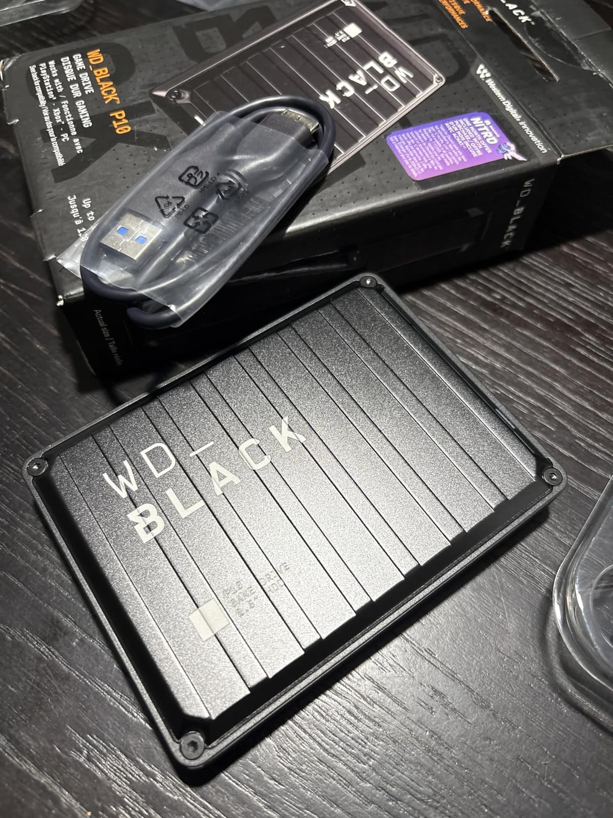 WD_Black 6TB P10 Game Drive, Portable External Hard Drive, Works with PlayStation, Xbox, & PC - WDBZ7D0060BBK-WESN customer photo 2