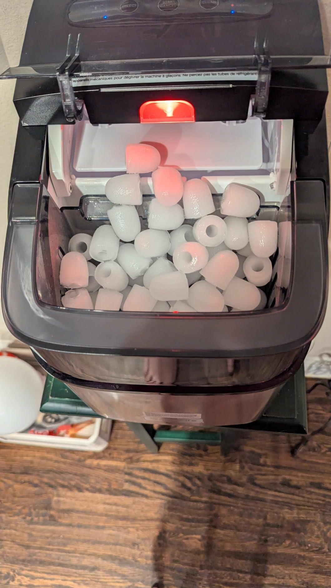 GoveeLife Smart Ice Maker, 9 Ice Cubes in 6 Mins 3 Sizes, 26lbs/Day, Silver customer photo 2