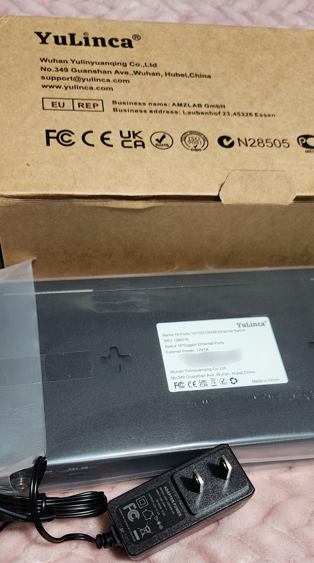 8 Port 2.5G Managed Switch, 8 x 2.5Gbps Base-T Ports and 10G SFP+ Slot, Support LACP/QOS/VLAN/IGMP, Mini Metal Fanless 2.5Gb YuLinca Easy Web Switch customer photo 1