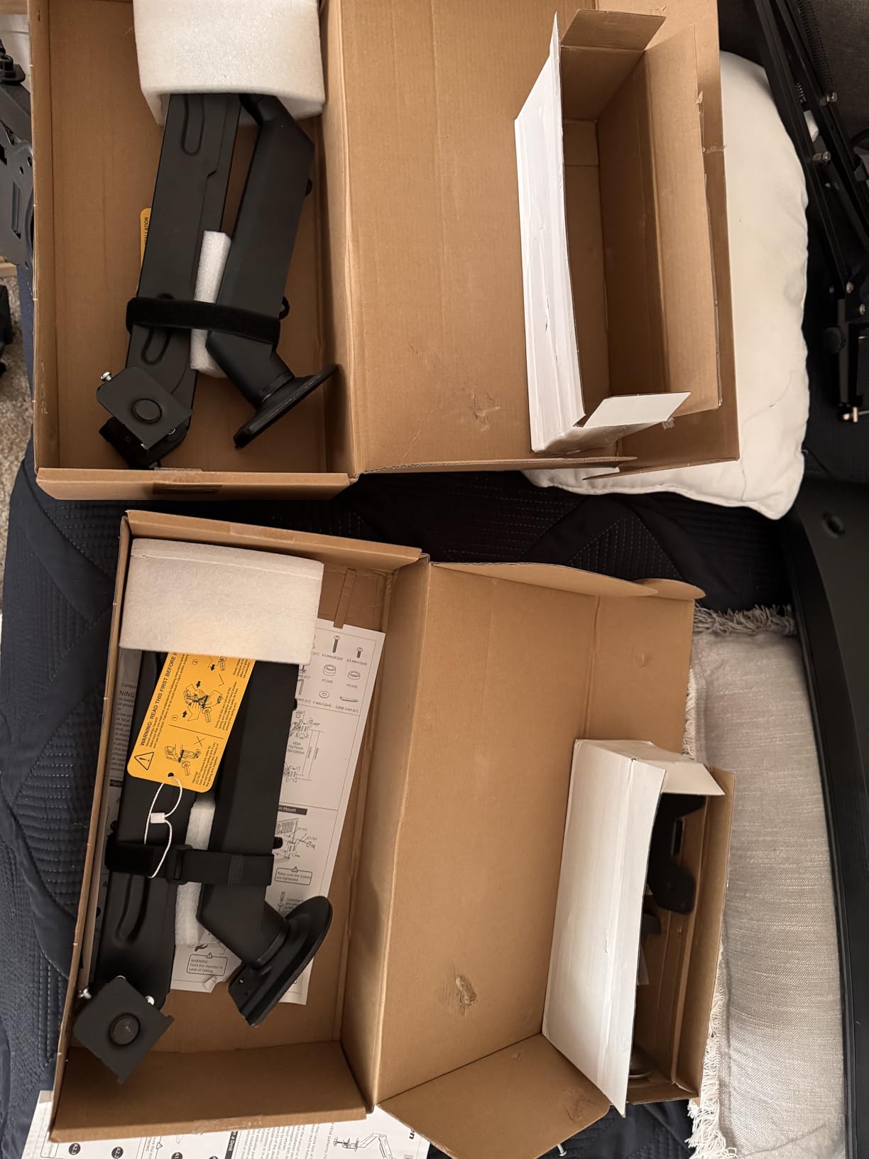 Pholiten Heavy Duty Monitor Arm for up to 43