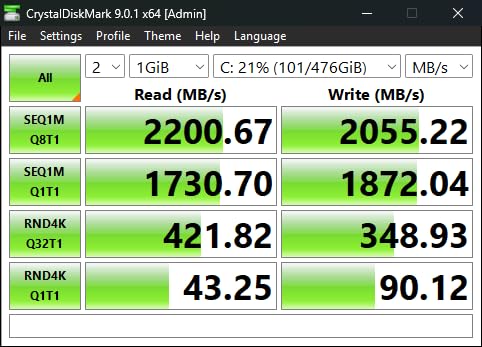 Patriot P320 512GB PCIe Gen 3x4 M.2 2280 SSD customer photo 2