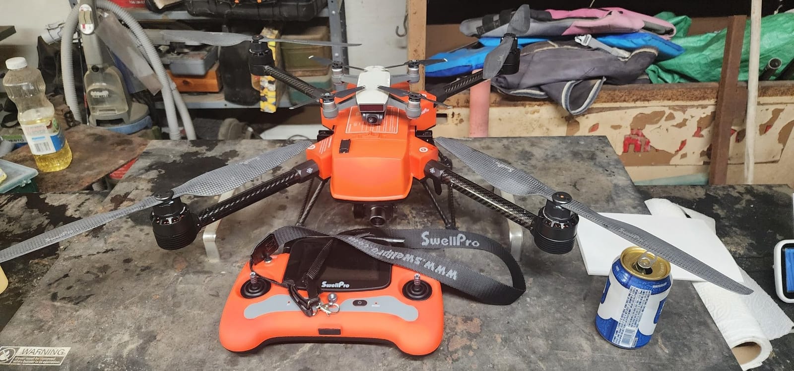 SwellPro FD2 Fisherman MAX Heavy Lift Fishing Drone with Bait Release | 7.0LBS Bait Capacity, 1.5KM Long Casting Range, IP67 Waterproof Foldable Drone with 4K Camera for Adults customer photo 2