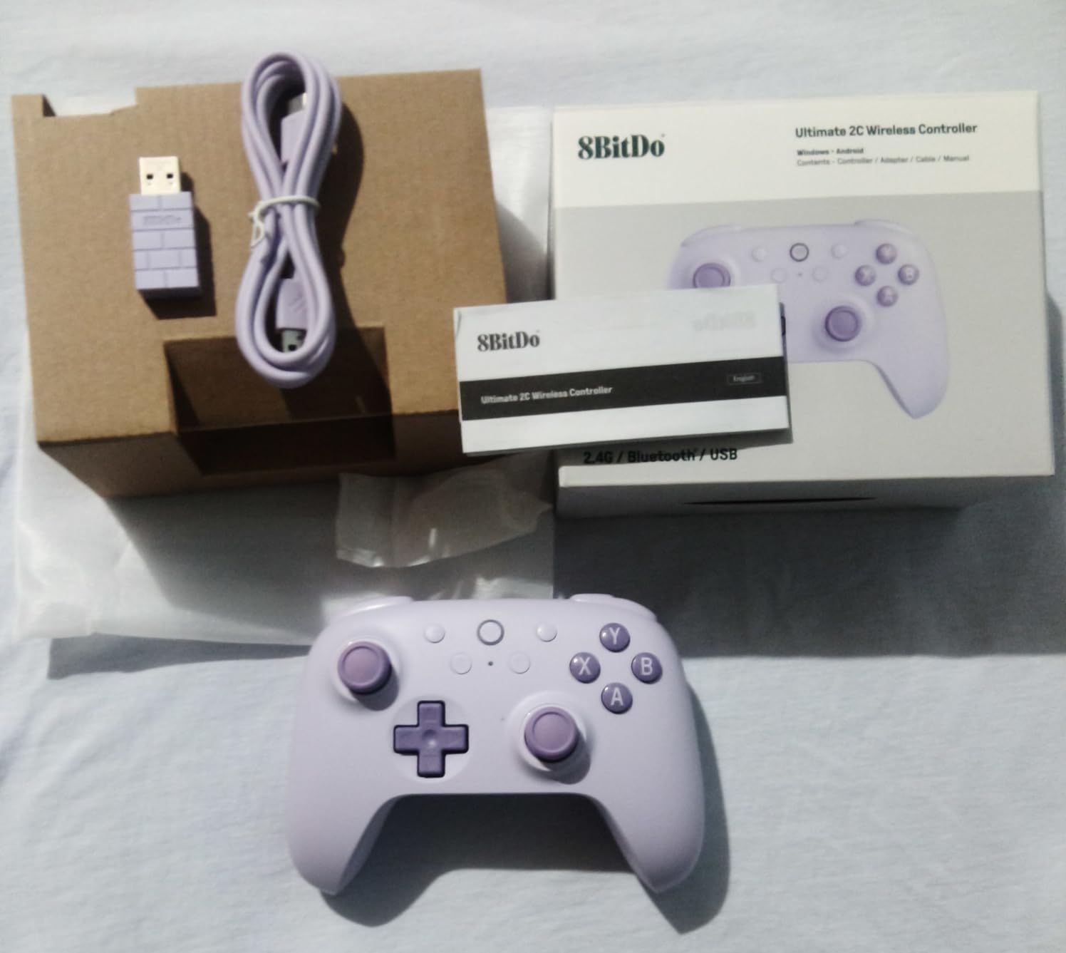 8Bitdo Ultimate 2C Wireless Controller for Windows PC and Android, with 1000 Hz Polling Rate, Hall Effect Joysticks and Triggers, and Remappable L4/R4 Bumpers (Green) customer photo 2