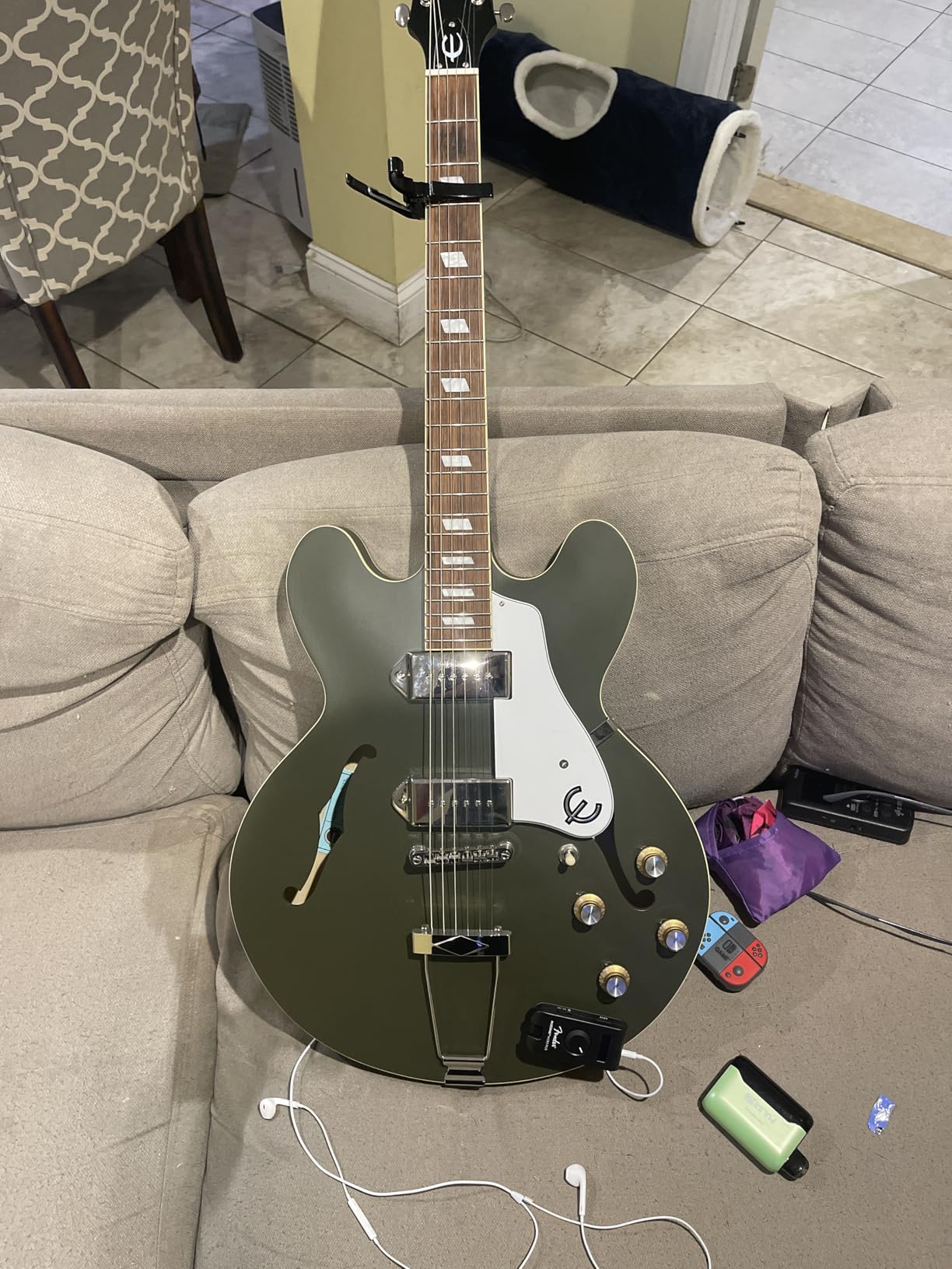 Fender Mustang Micro Plus Headphone Amplifier, Bluetooth Audio Streaming and 50 Amp and Effects Models, with 2-Year Warranty customer photo 1
