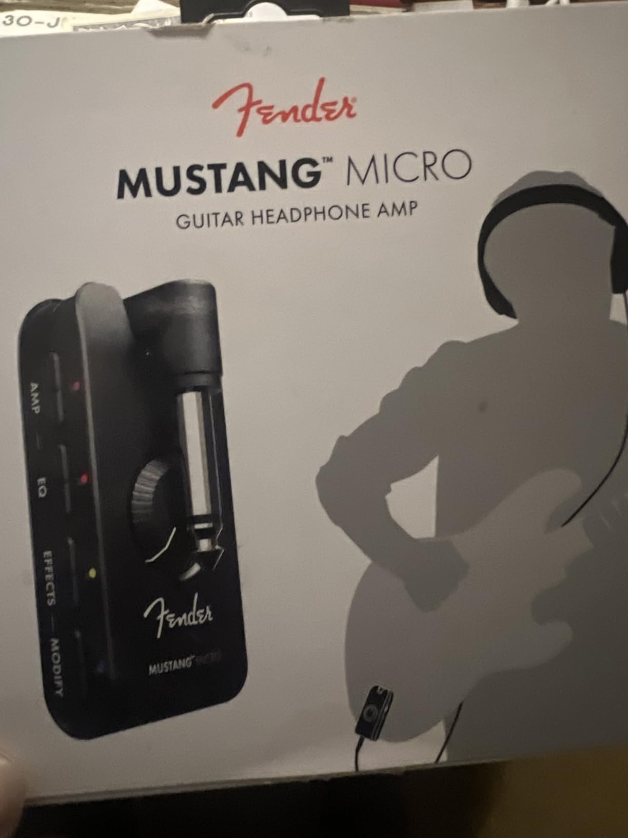Fender Mustang Micro Plus Headphone Amplifier, Bluetooth Audio Streaming and 50 Amp and Effects Models, with 2-Year Warranty customer photo 2