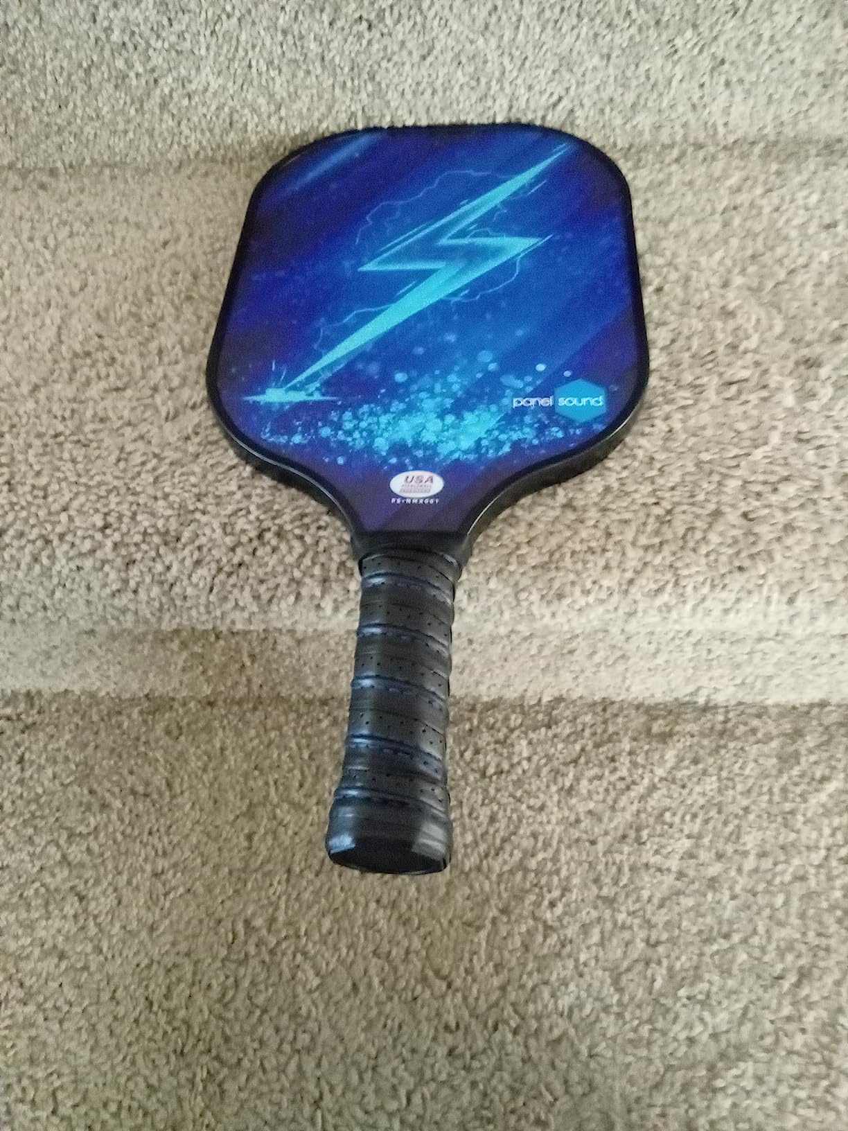 Pickleball Paddles Set of 2 or 4, USAPA Approved Fiberglass Pickleball Racket Set with 4 Outdoor Pickleballs and 1 Carrying Case customer photo 1