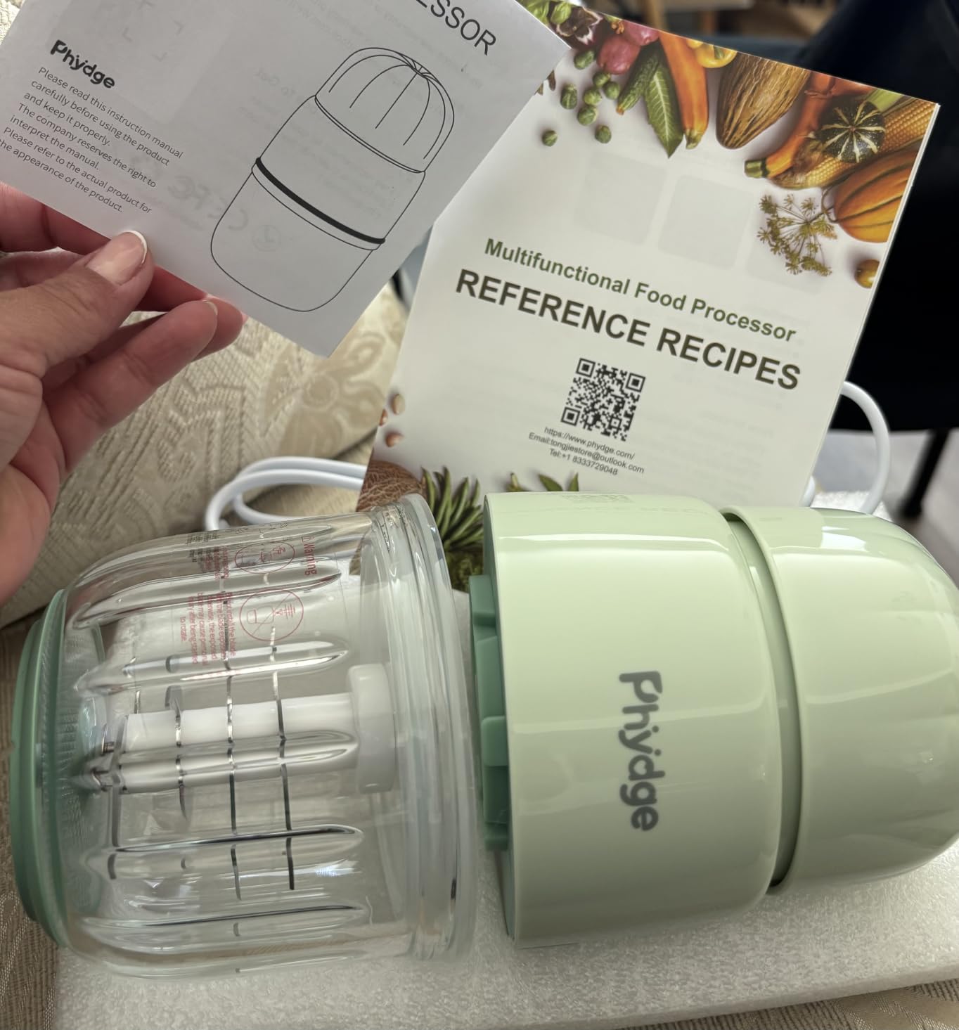 Baby Food Maker for Baby Puree Foods Fruit Vegetable Meat customer photo 2